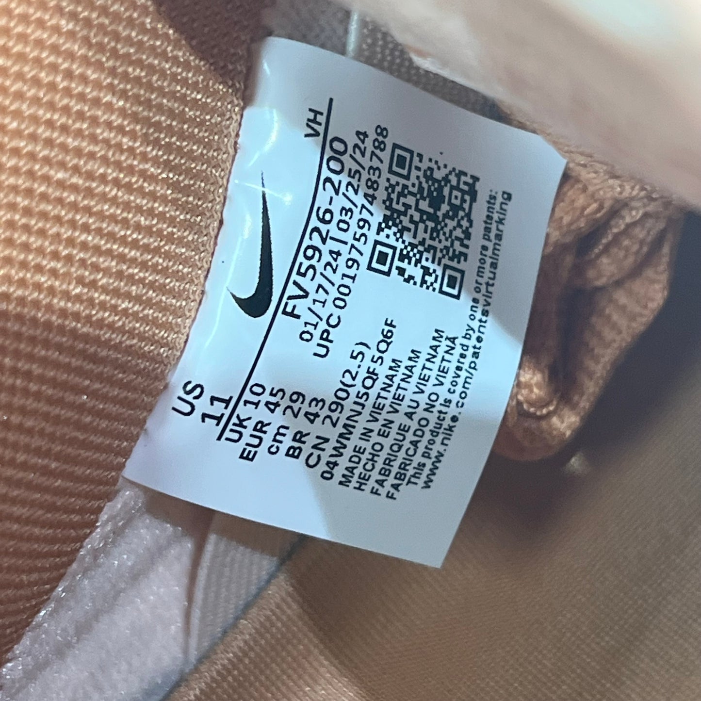 Nike SB Dunk Trocadéro Gardens (2024) Size 11 USED s20945