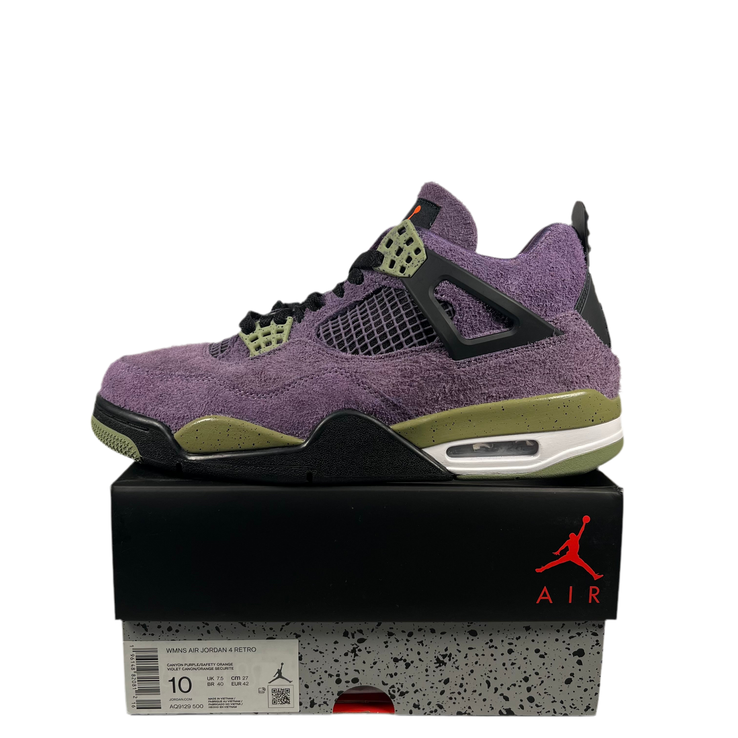 Jordan 4 Canyon Purple (2022) Size 8.5M/10W NEW s18654