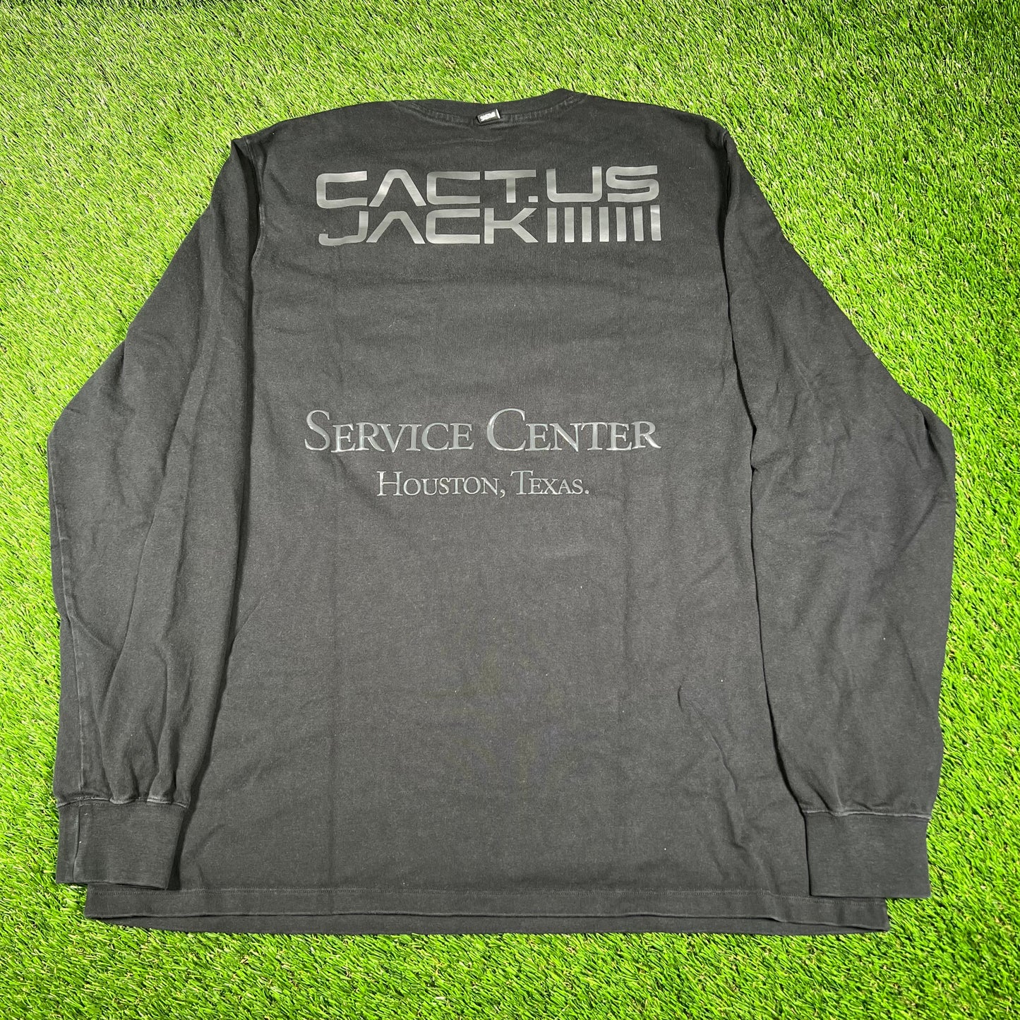 Nike x Travis Scott CactUS Corp Long Sleeve Black Size XXL USED X14632