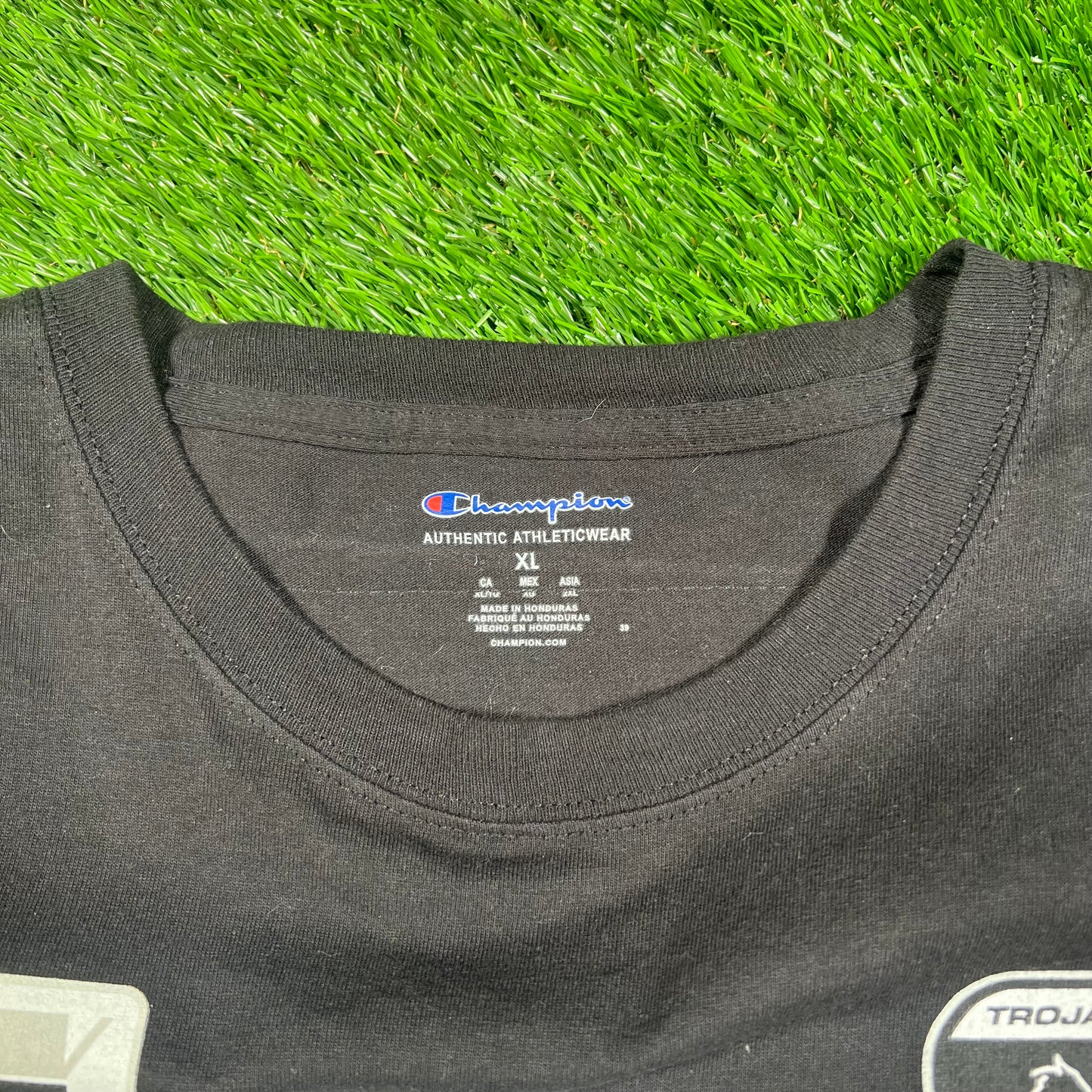 Virgil Abloh OFF White FOS Black Tee Size XL USED x15554