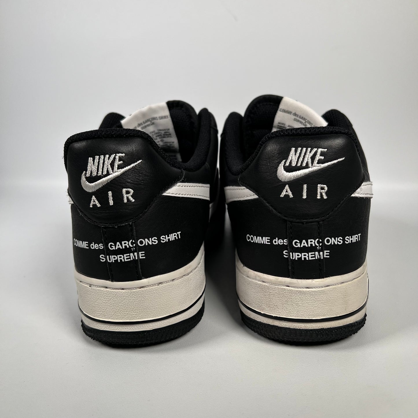Nike Air Force One Supreme CDG Slipt (2018) Size 9.5 USED s17898