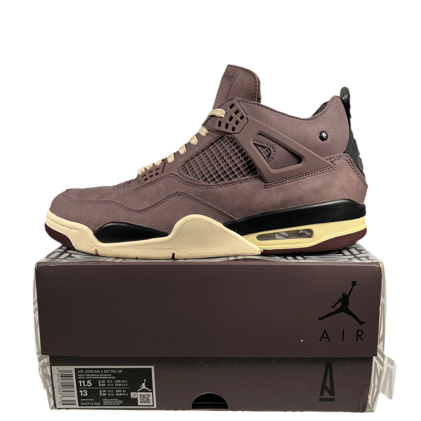 Jordan 4 A Ma Maniere Violet Ore (2022) Size 11.5 USED s18833