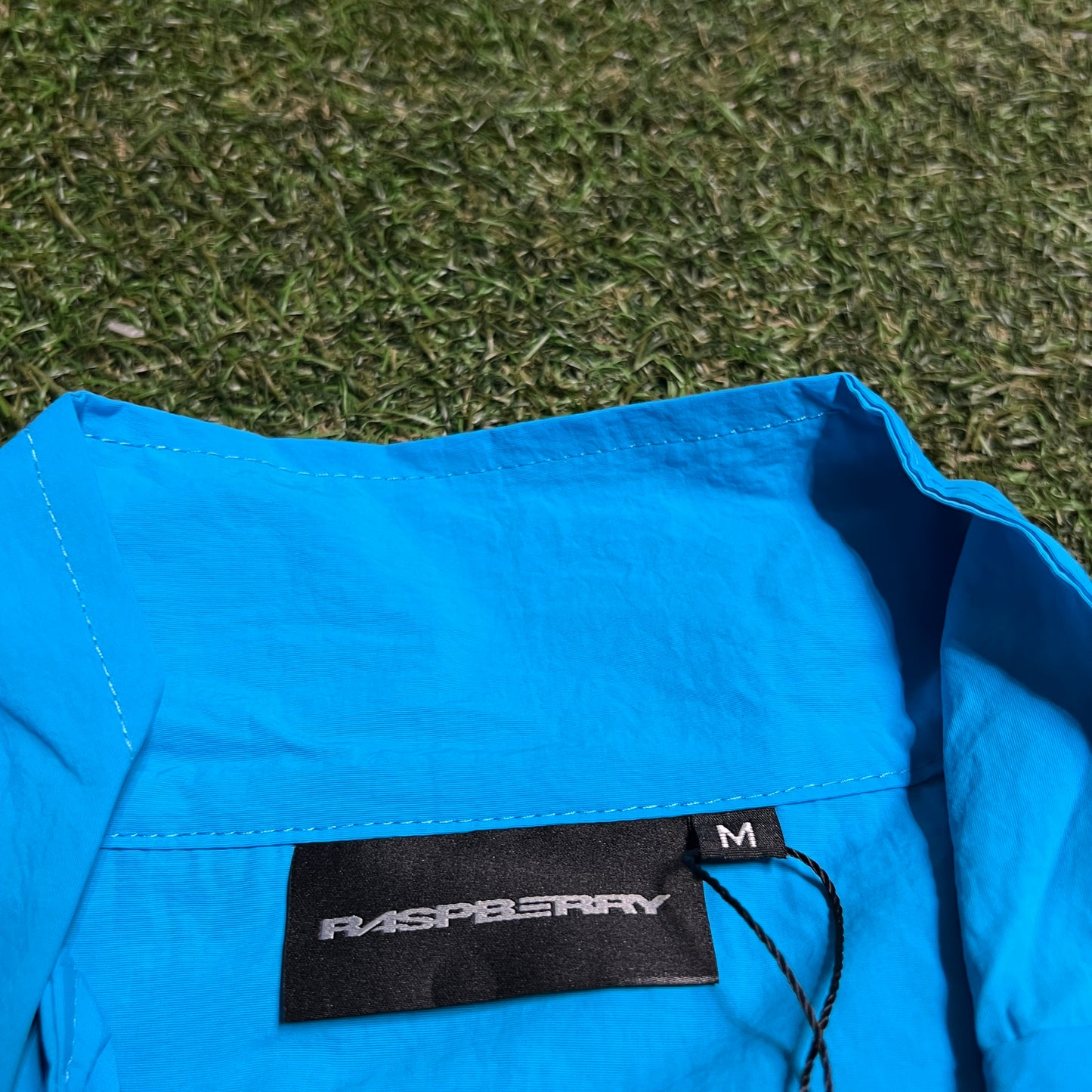 GV Gallery R Sport Bermuda Blue Track Jacket Size Medium NEW x13963