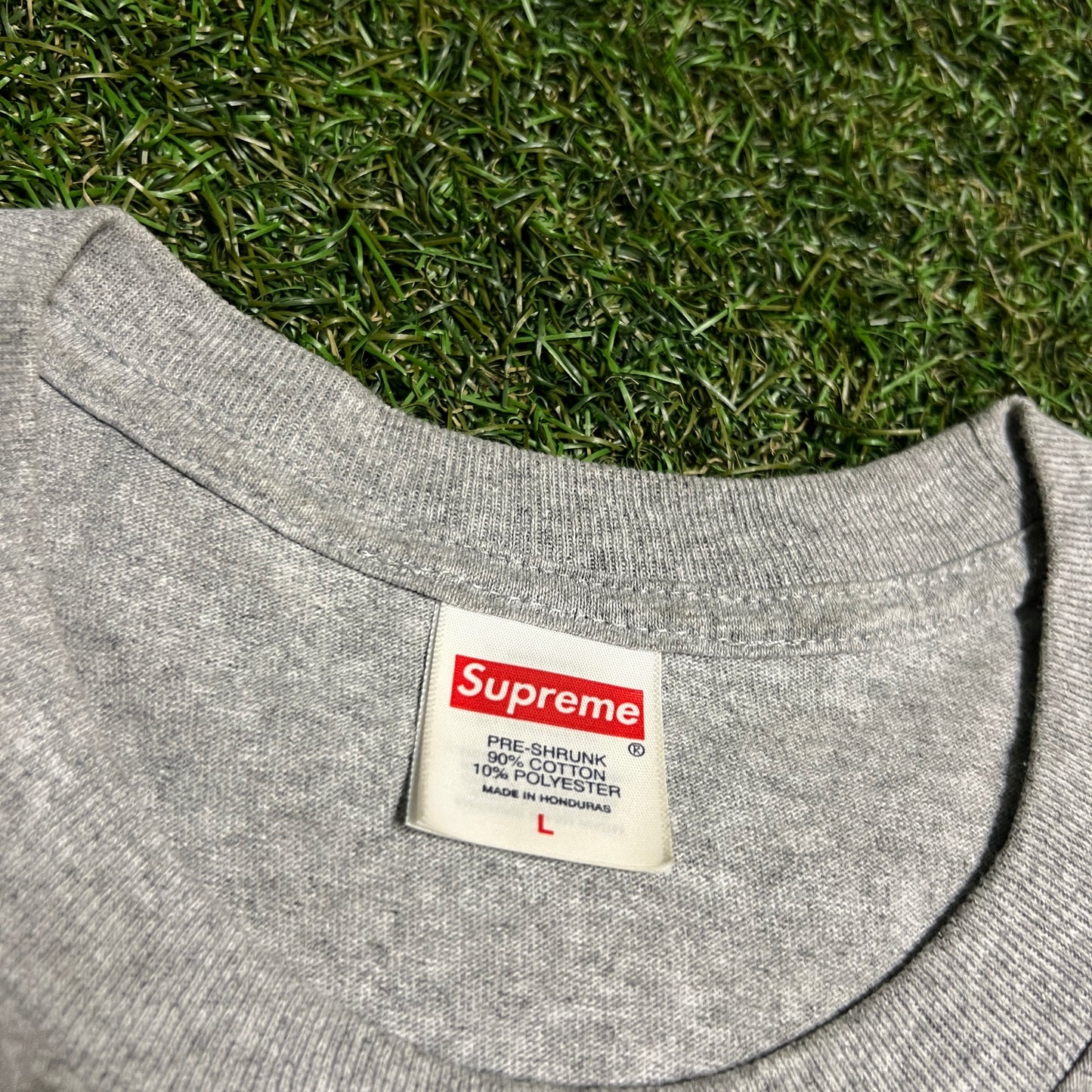 Supreme Liberty 2024 Grey Tee Size Large USED x13742