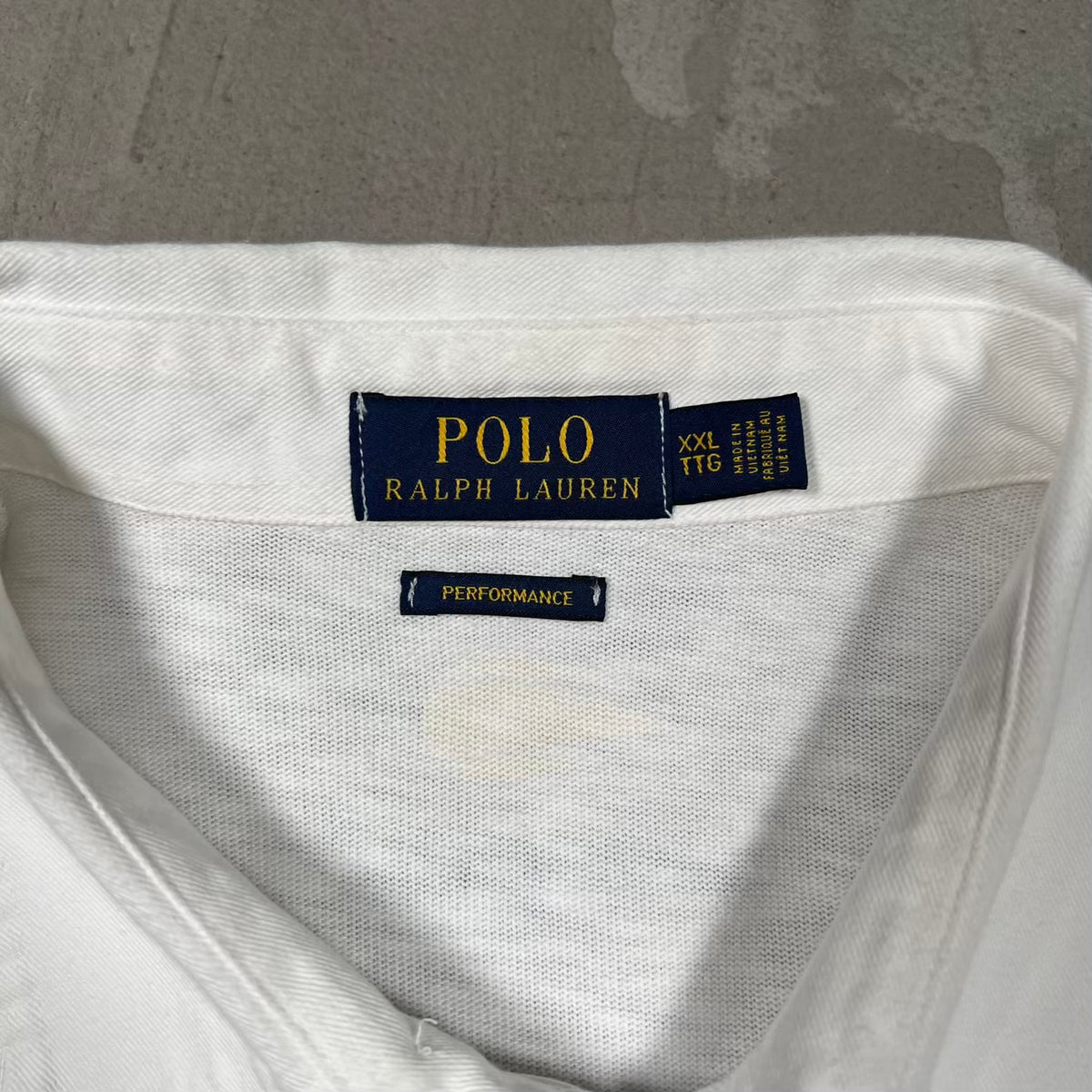 Y2K Polo Ralph Lauren US Open White Longsleeve Size XXL USED v20216