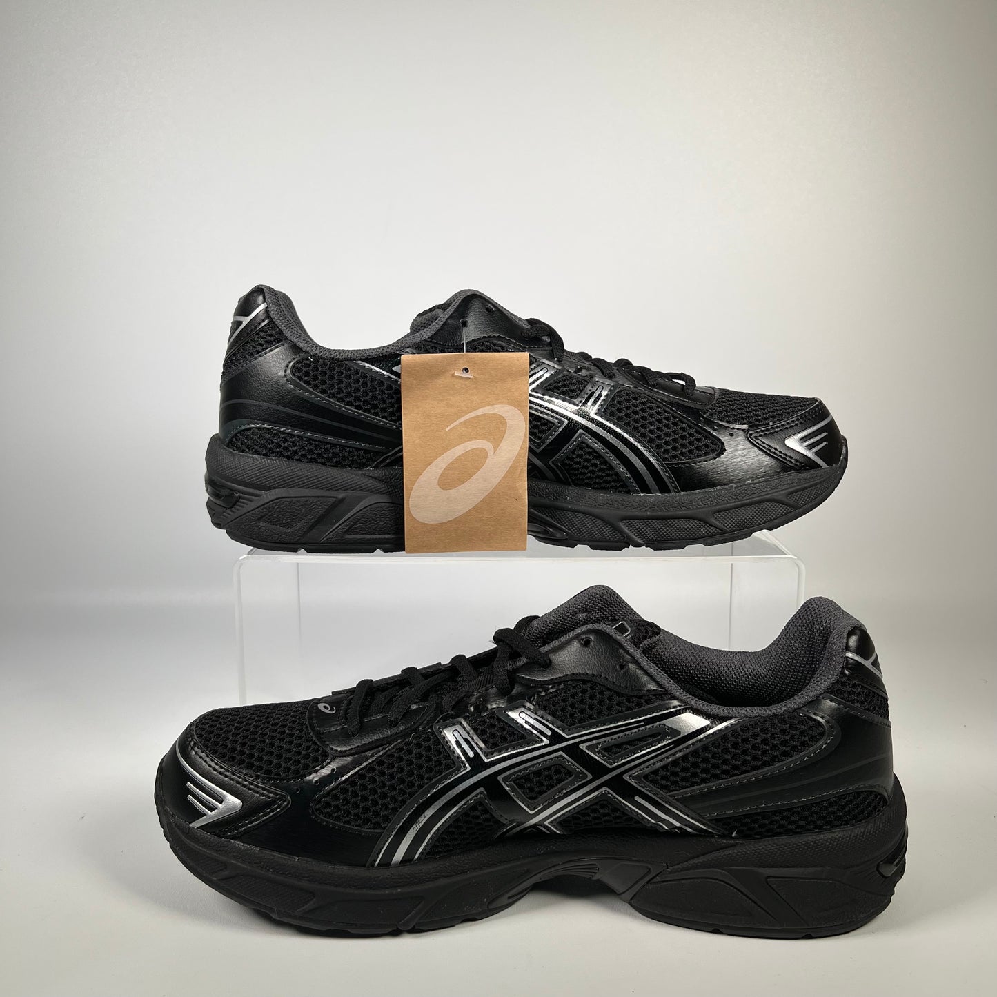 Asics Gel-1130 Black Pure Silver (2023) Size 10.5 NEW s18784
