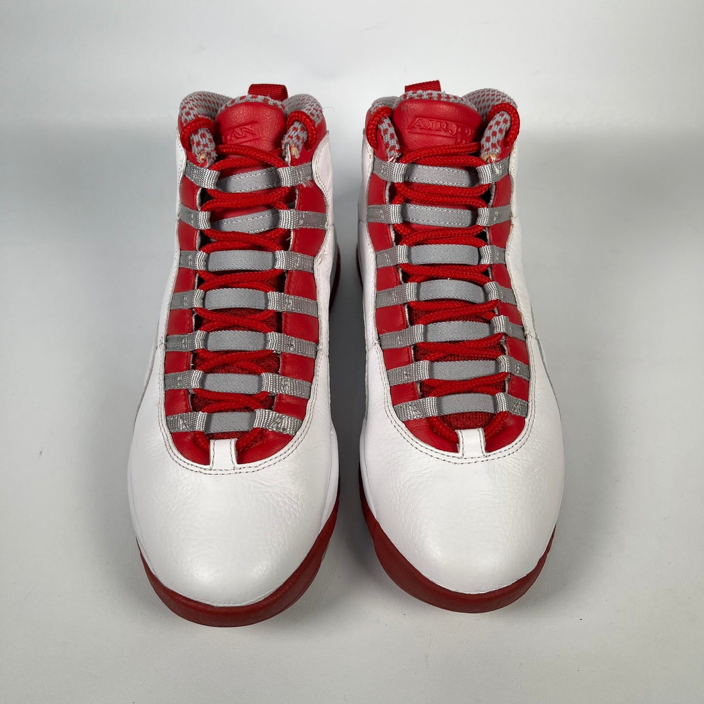 Jordan 10 Red Steel (2005) Size 8 USED s18390