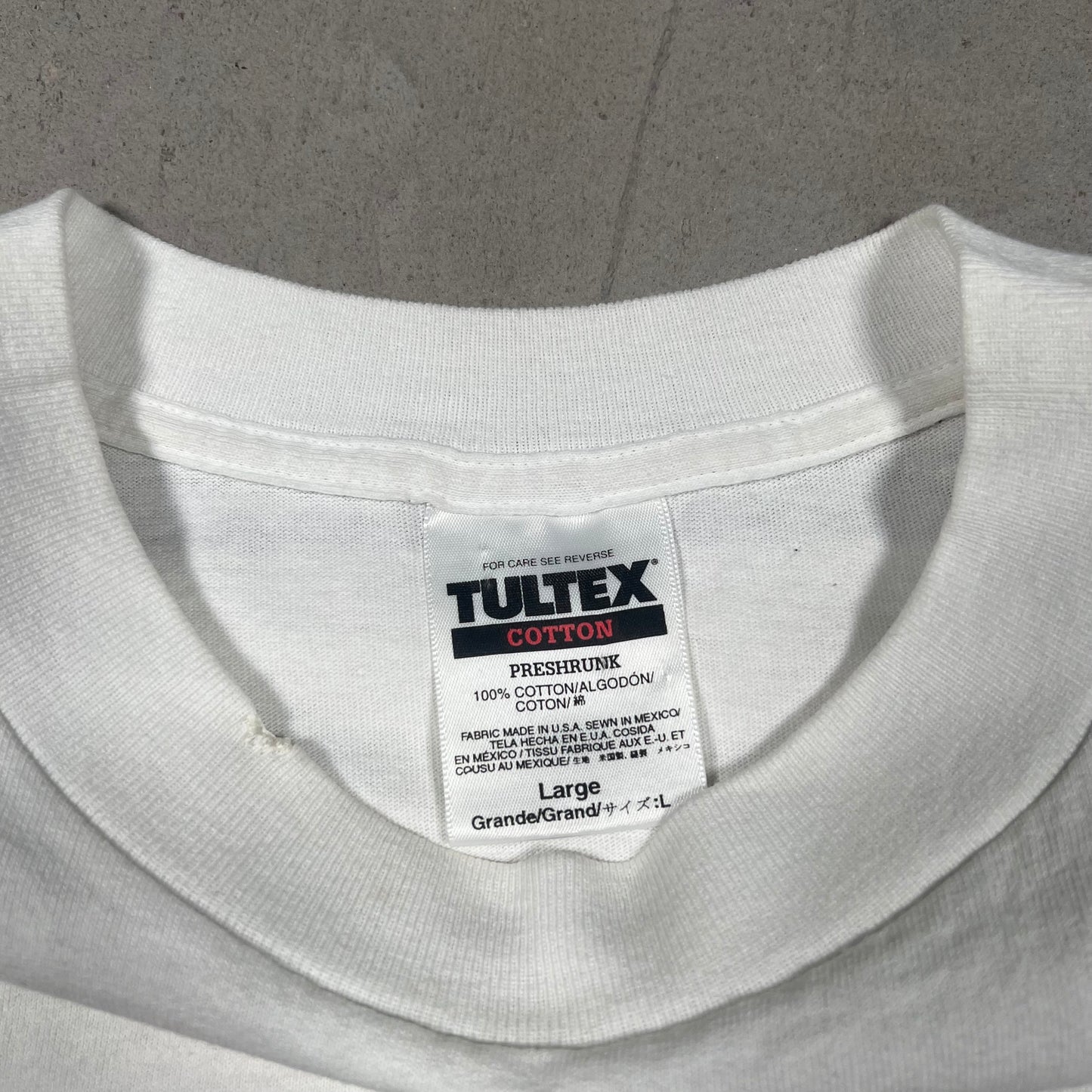 Rugrats 1995 Promo White Tee Size Large USED v8927