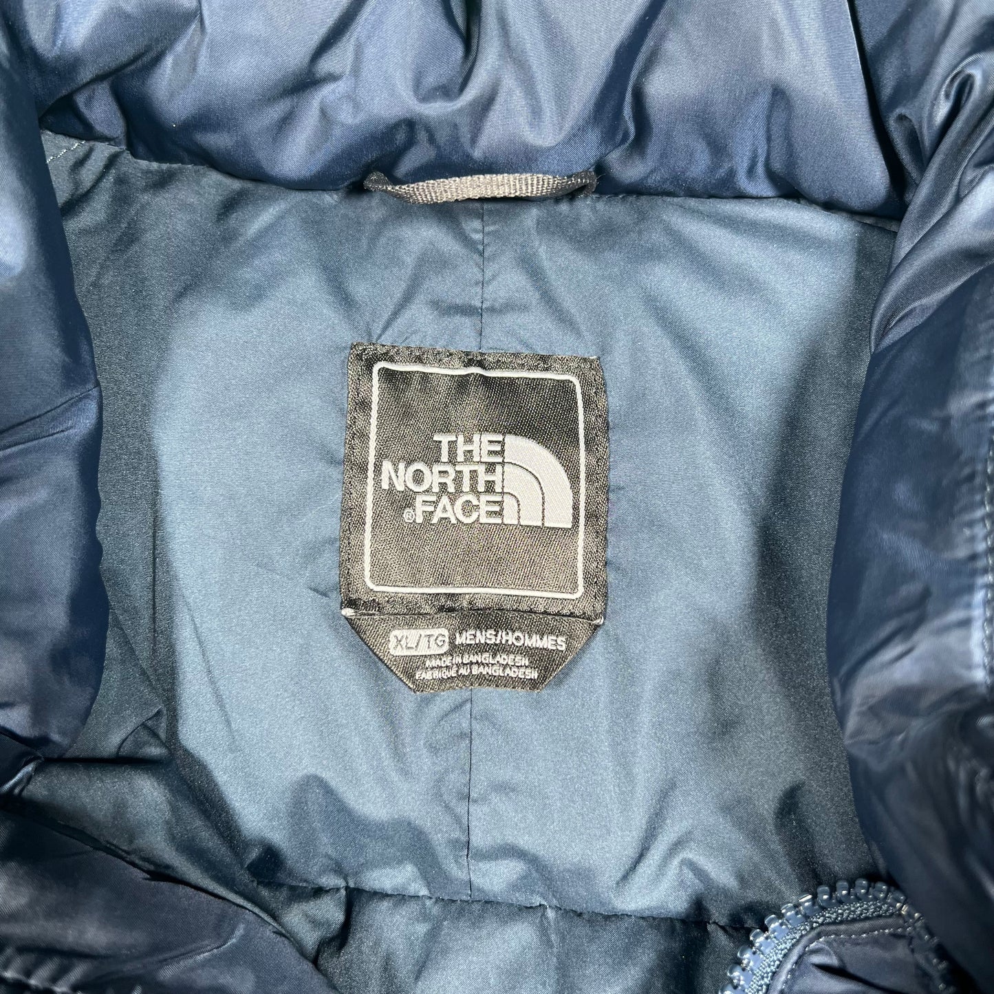 The North Face 700 Series Navy Blue Puffy Vest Size XL USED v16779