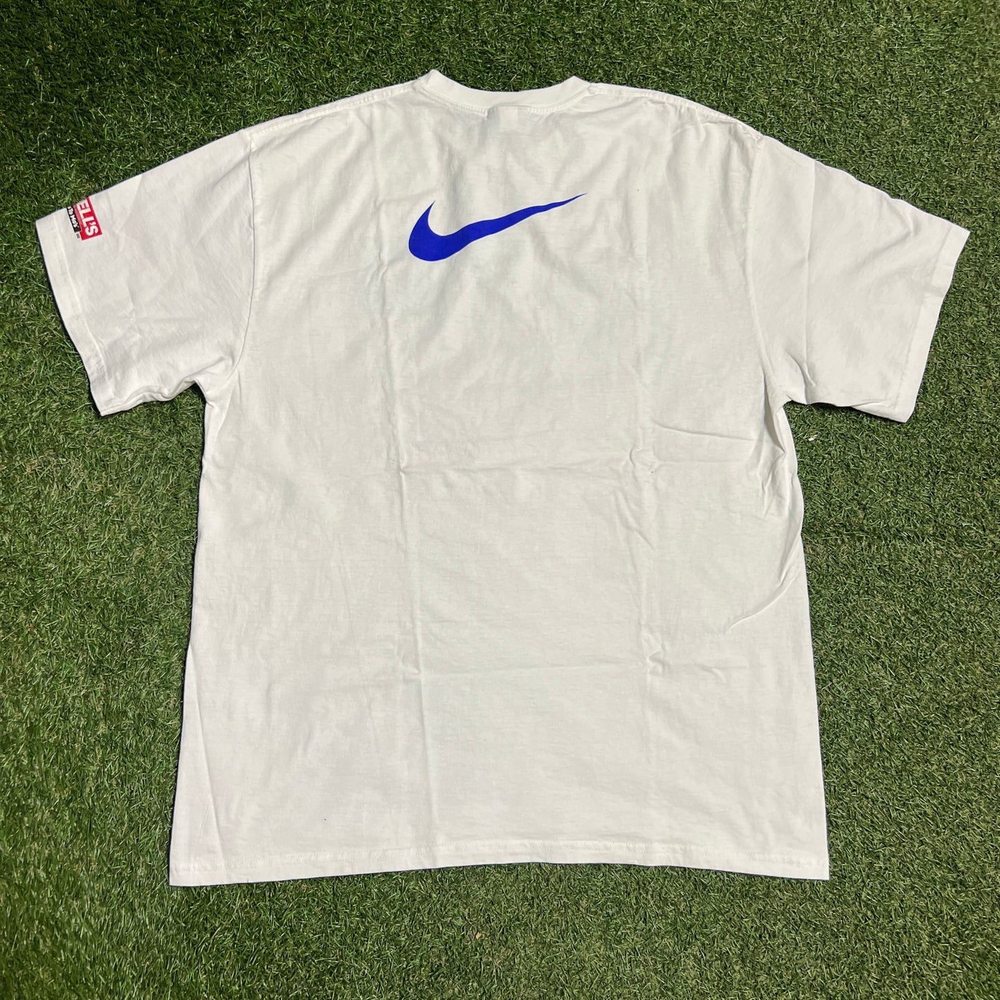 2000s Nike Modells LIJR Soccer League White Tee Size XL USED v16253