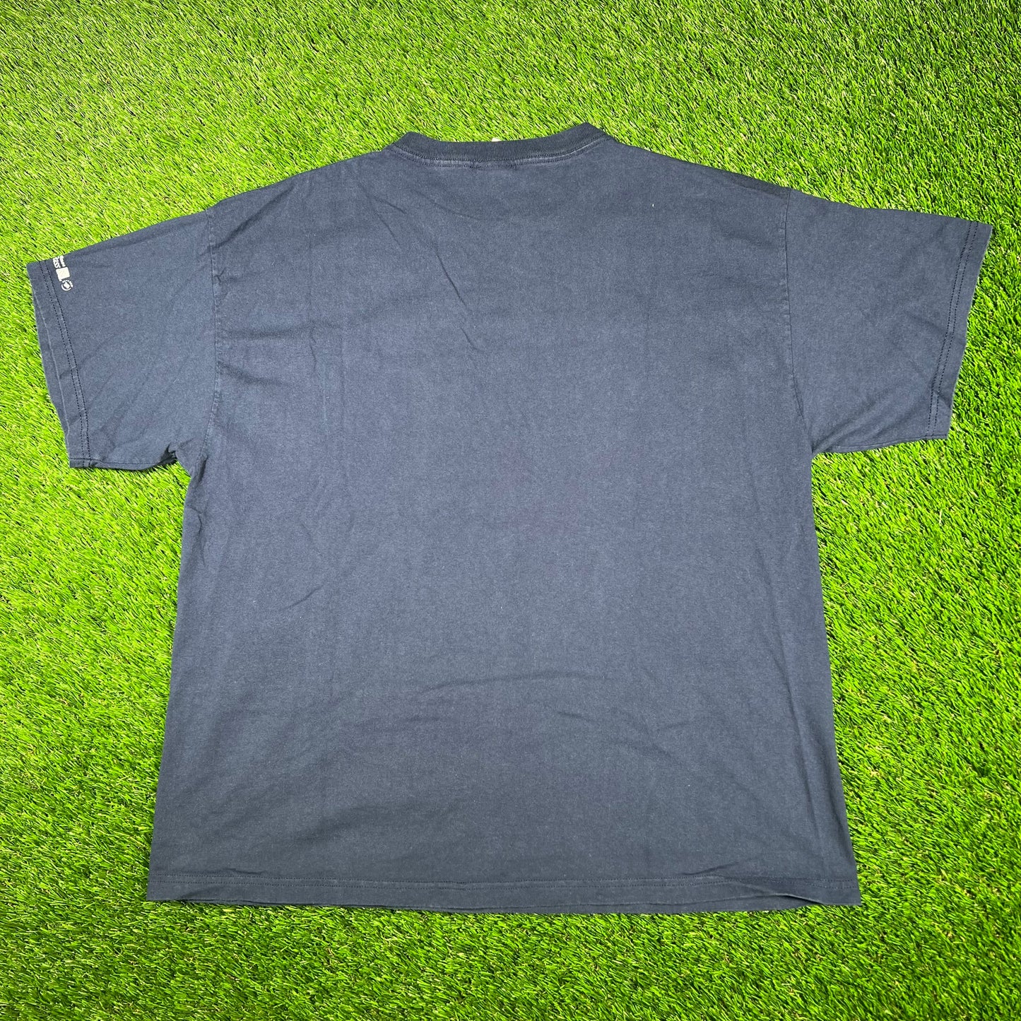 Y2K Navy Statue of Liberty Tee Size XL USED v17090
