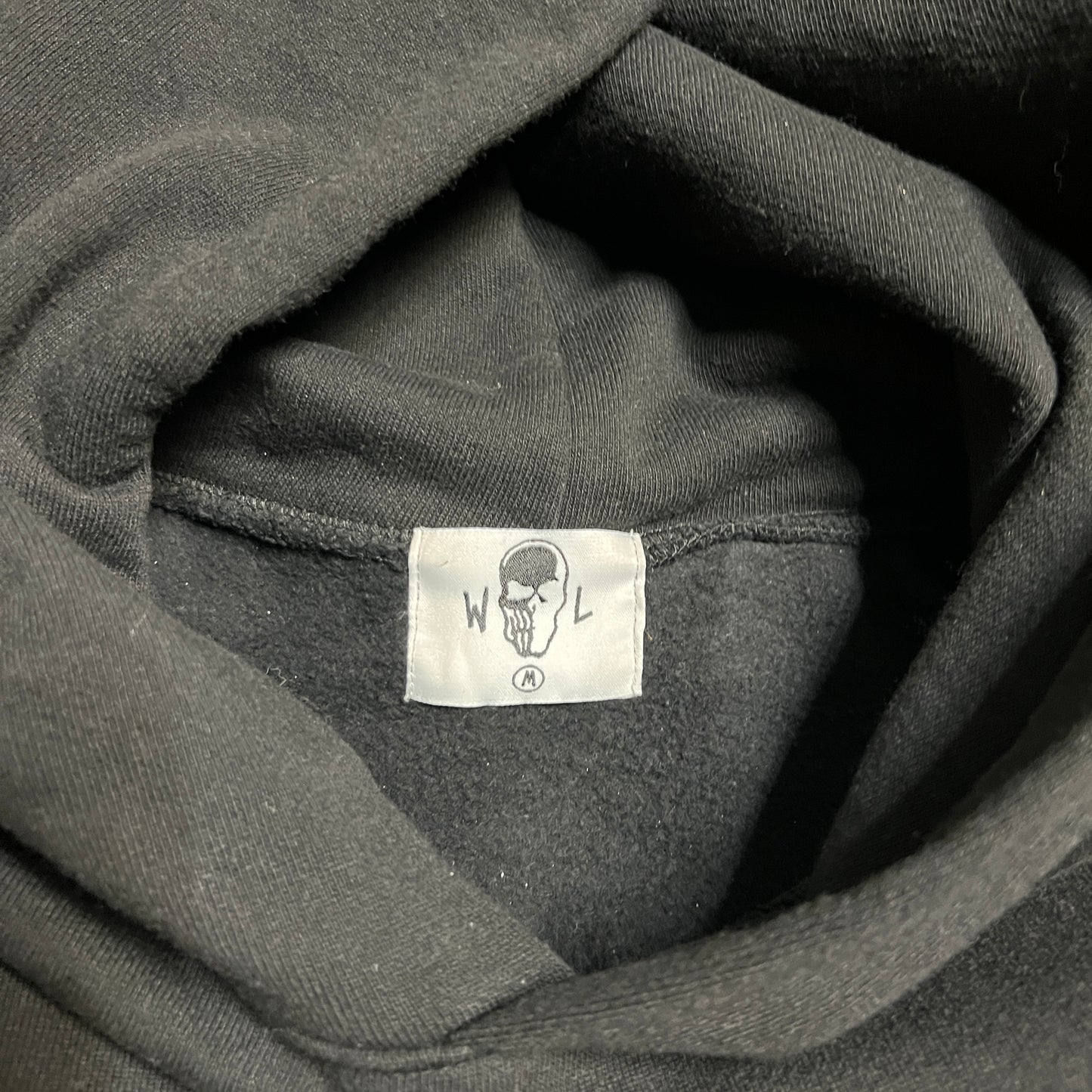 Warren Lotas Brooklyn Nets Something Is Brewing Black Hoodie Size Medium USED x13500