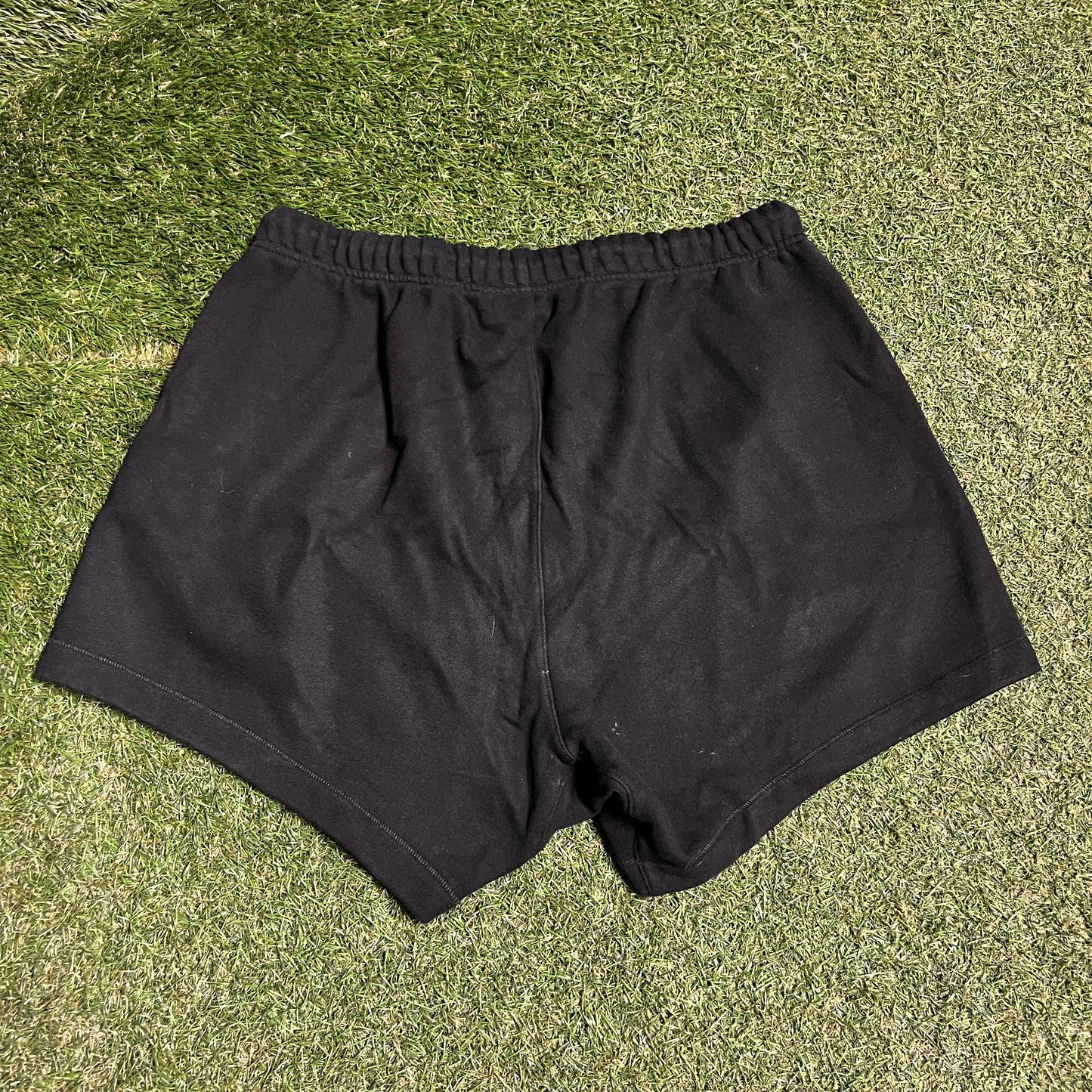 Fear of God FOG Essentials Black Sweat Shorts Size Medium USED x14122