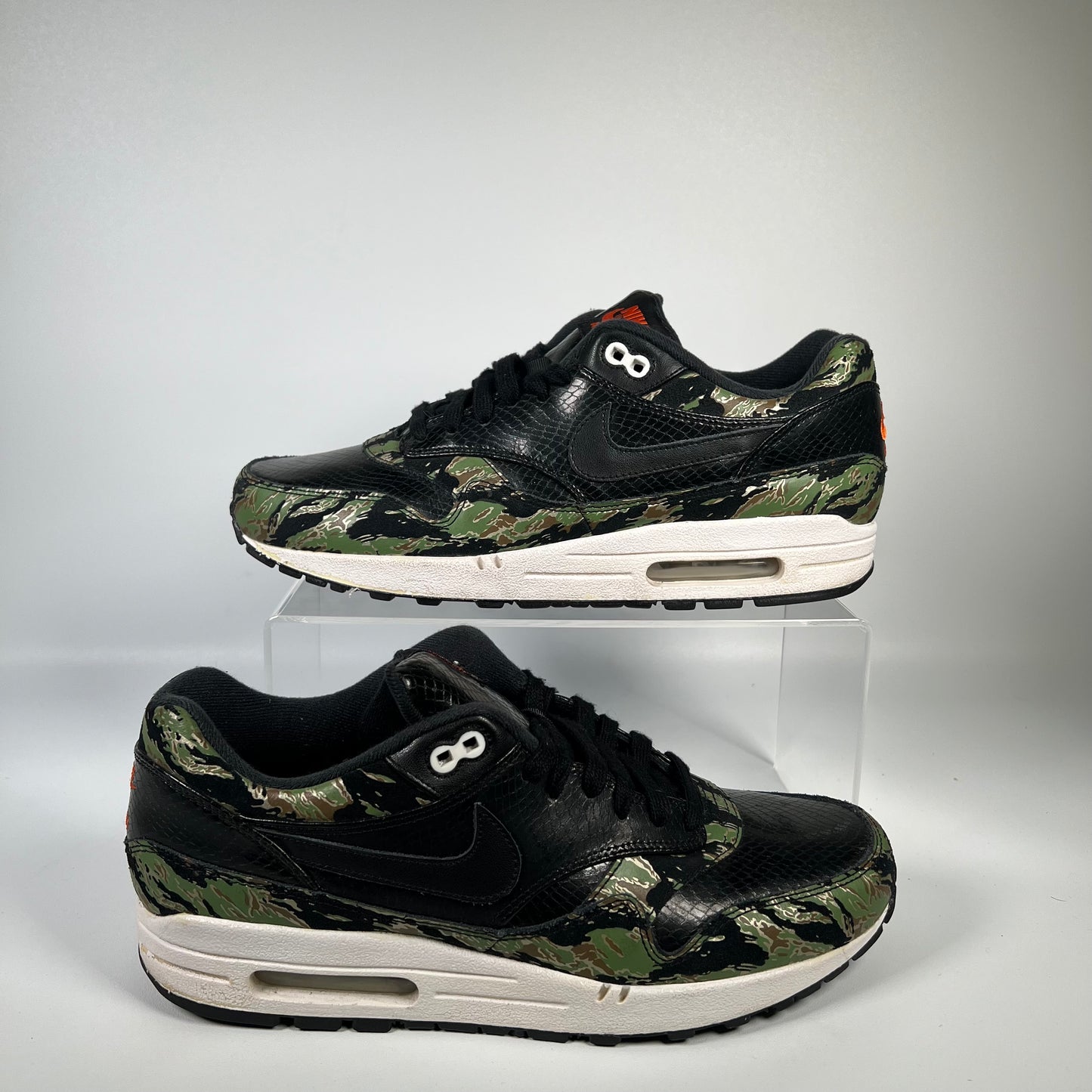 Nike Air Max 1 Atmos Tiger Camo Snakeskin (2012) Size 10 USED s5578