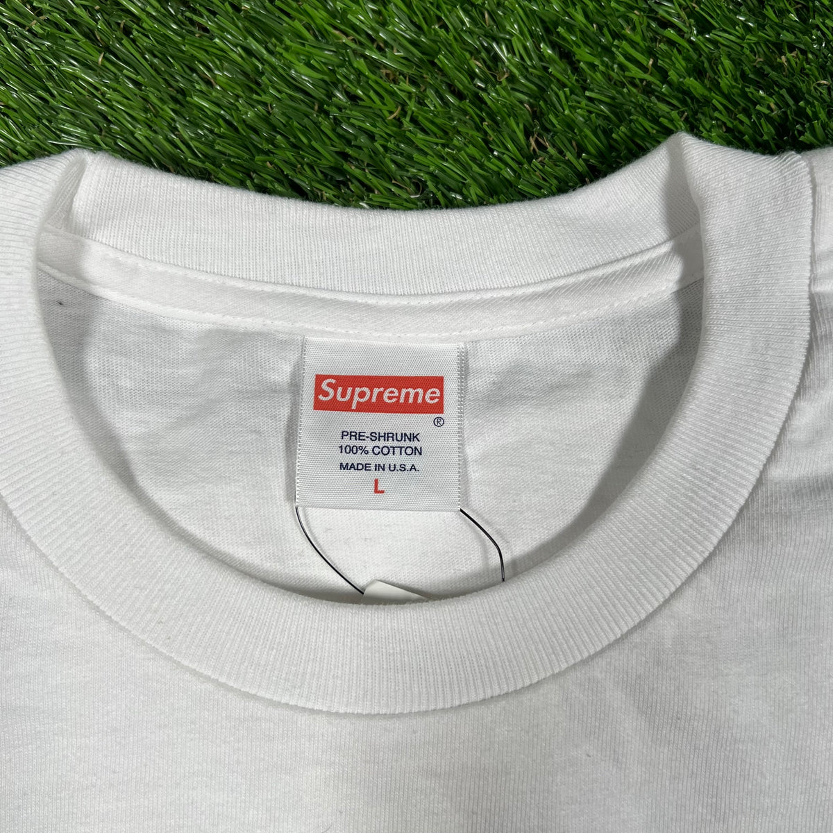 Supreme KRS One 2014 Photo White Tee Size Large NEW x14504