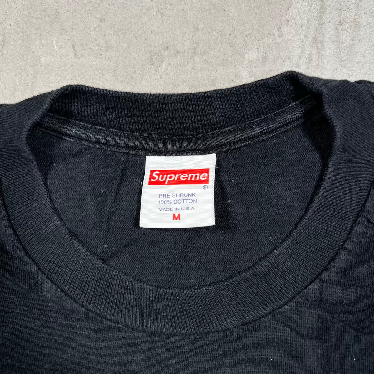 Supreme Gonz Heads Black Tee (2017) Size Medium USED x18598