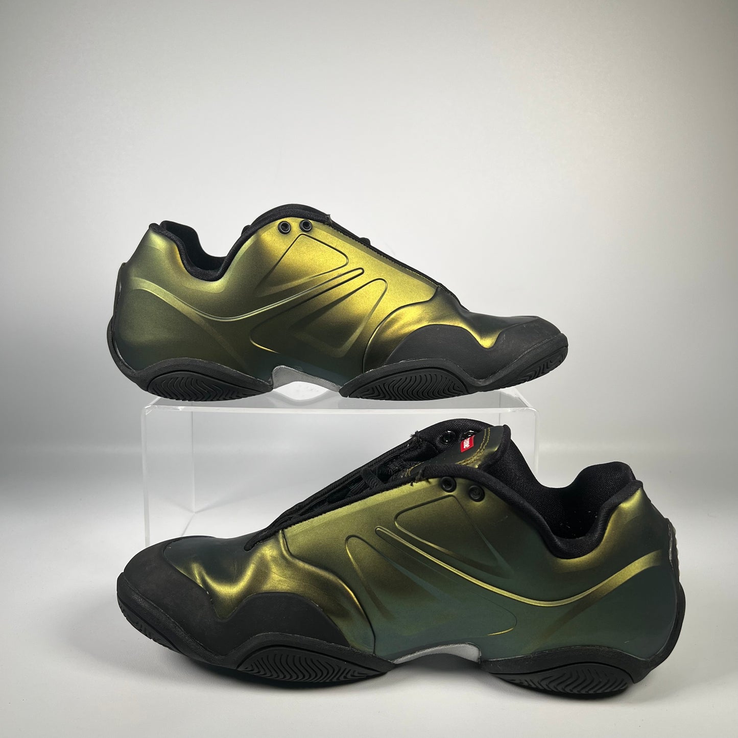 Nike x Supreme Air Courtposite Metallic Gold (2023) Size 10.5 USED s18105