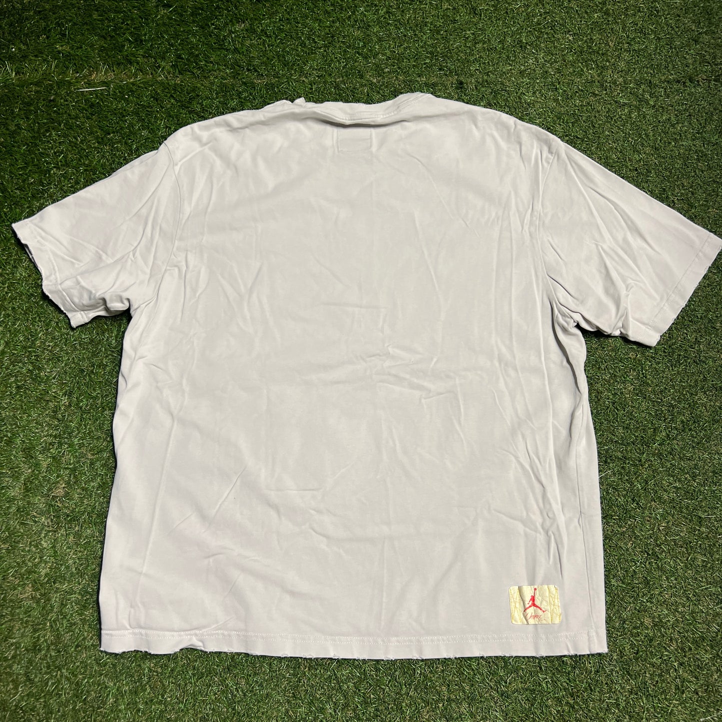 Jordan X Union Halo Flight White Tee Size XL USED x13534