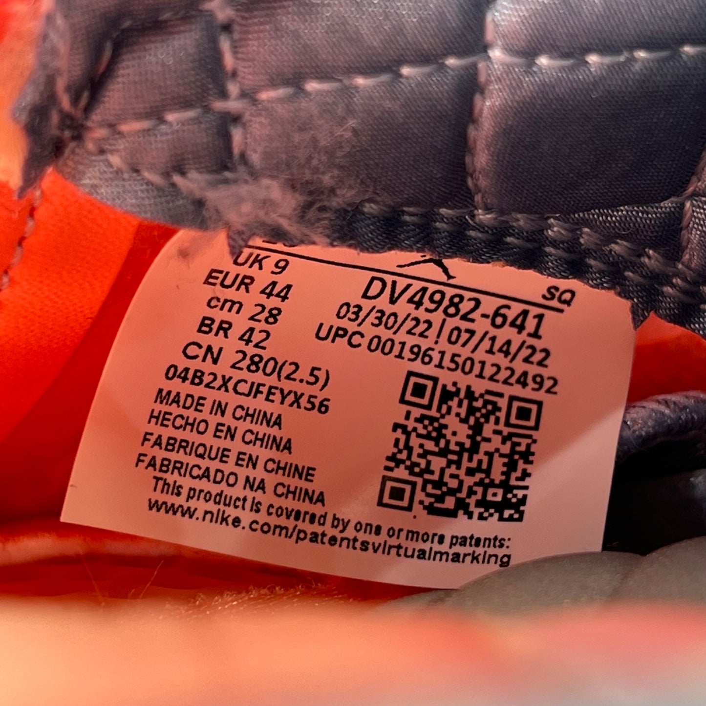 Jordan 5 DJ Khaled We the Best Crimson Bliss Size 10 USED s17327