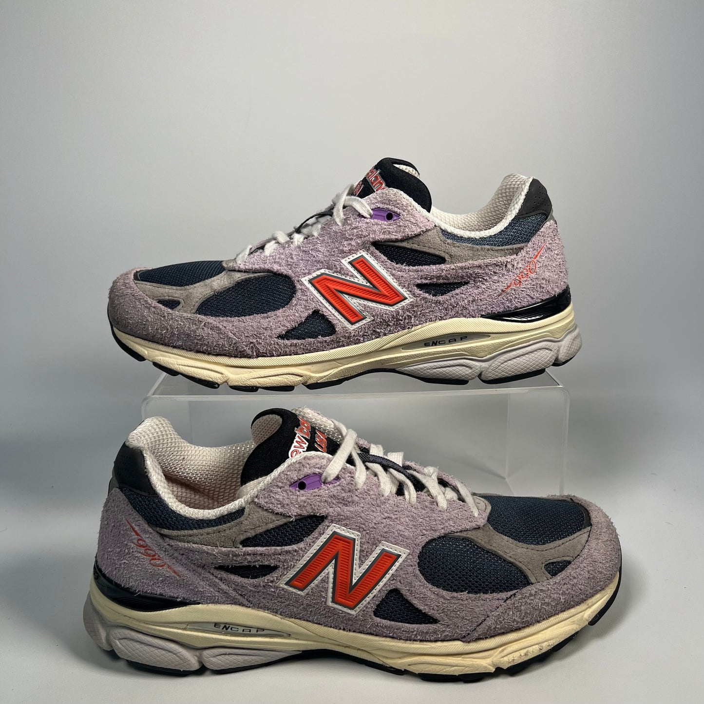 New Balance 990x3 MiUSA Teddy Santis Raw Amethyst (2022) Size 9.5 USED S17640