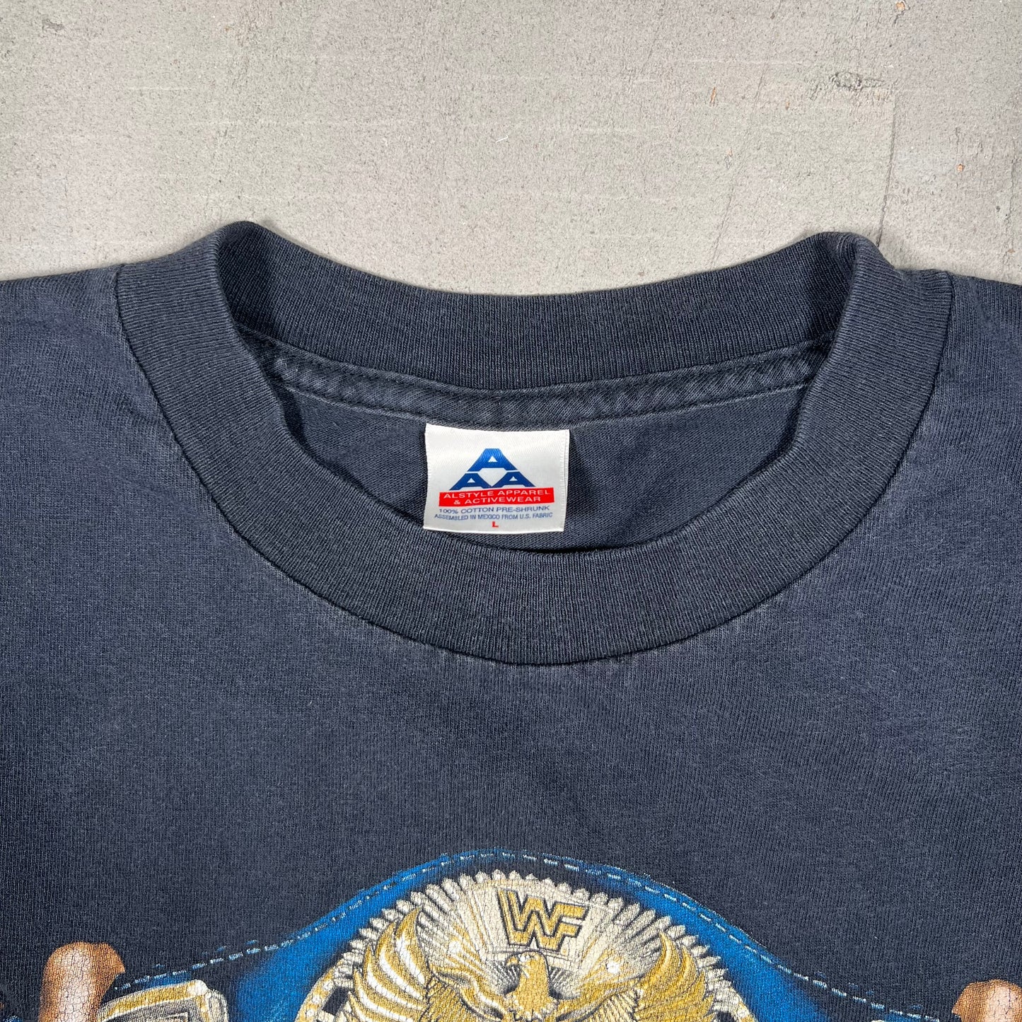 1998 Stone Cold "Hard Way" Black Tee Size Large USED v18968