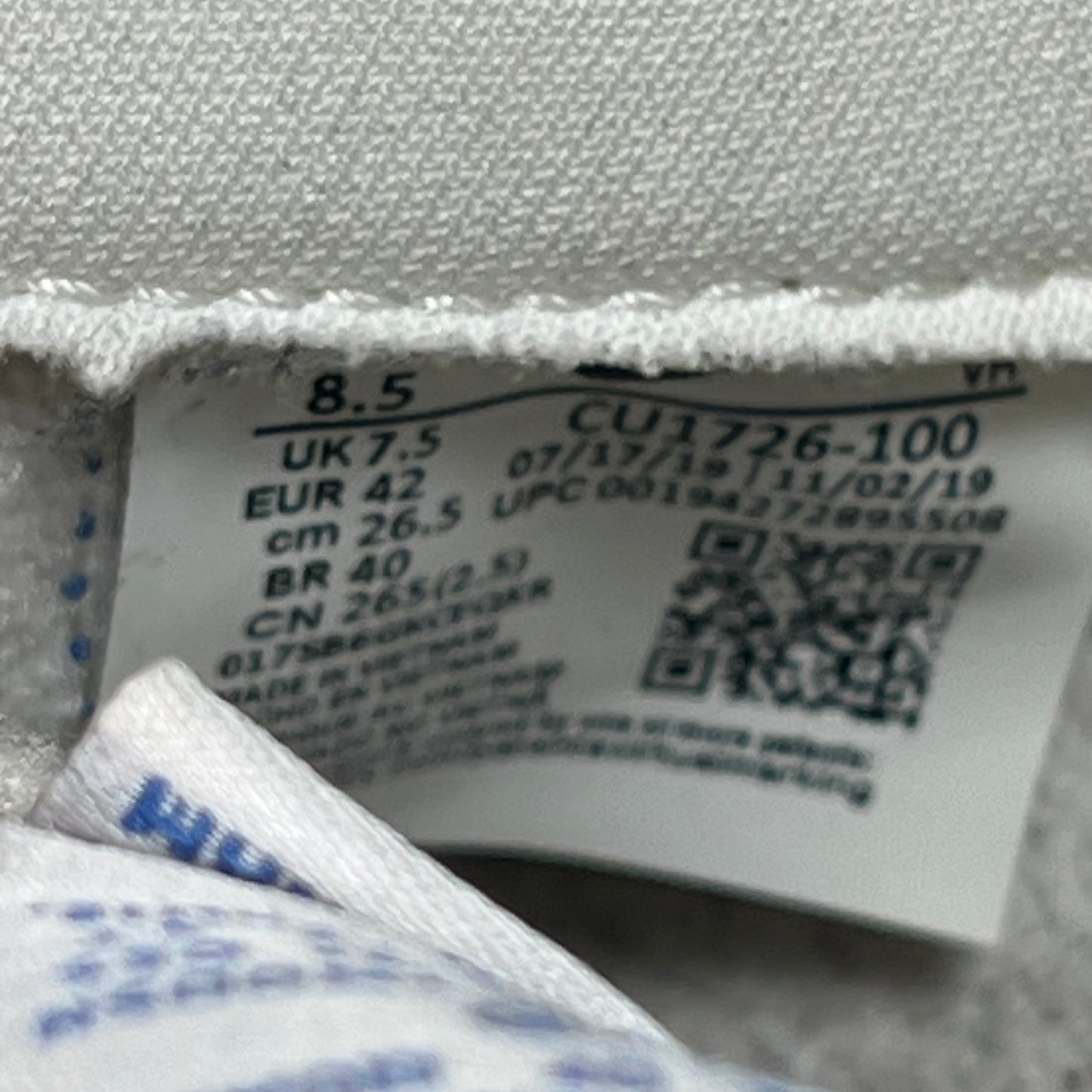Nike Dunk Kentucky (2020) Size 8.5 USED s22135