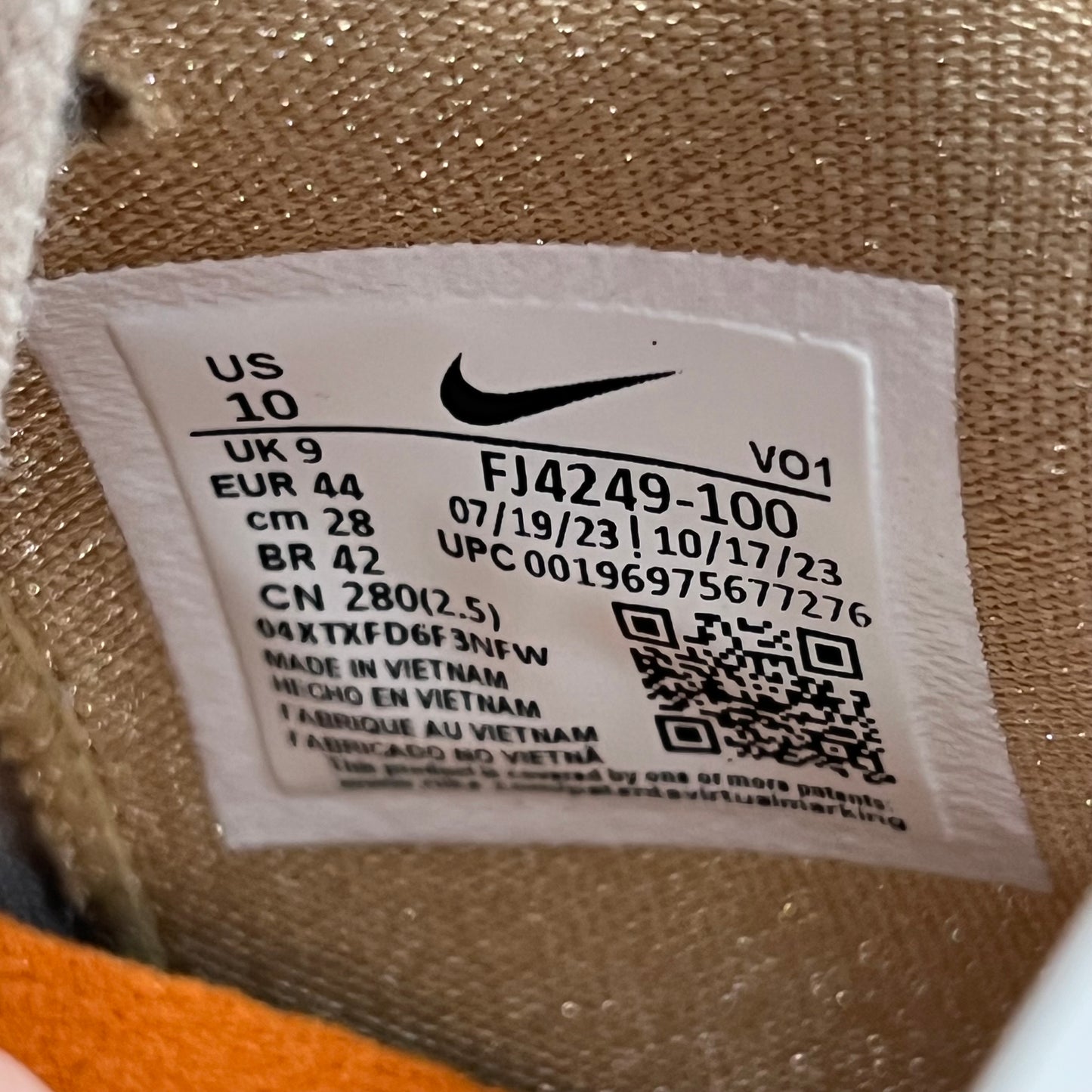 Nike Book 1 Mirage Translucent Outsole Size 10 USED s14714