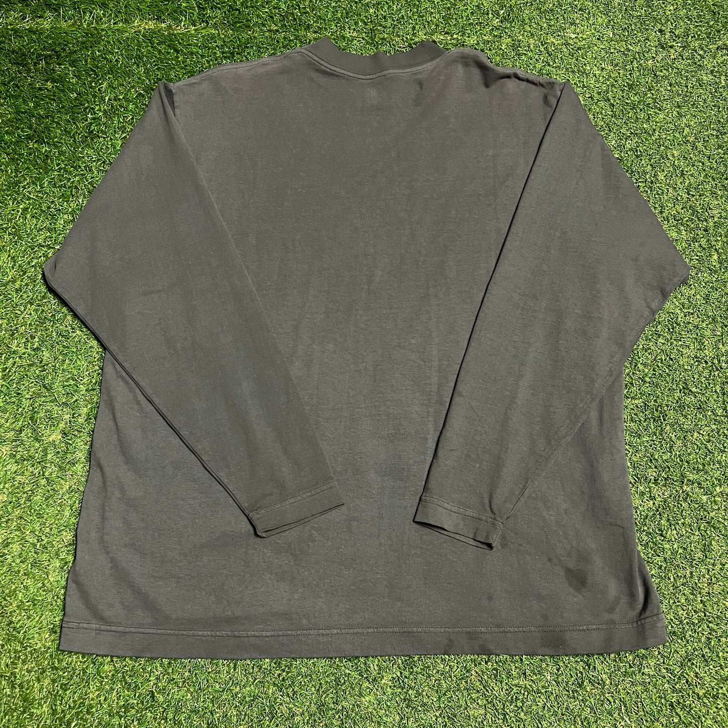 Yeezy Gap Longsleeve Washed Grey Size Small USED X14201