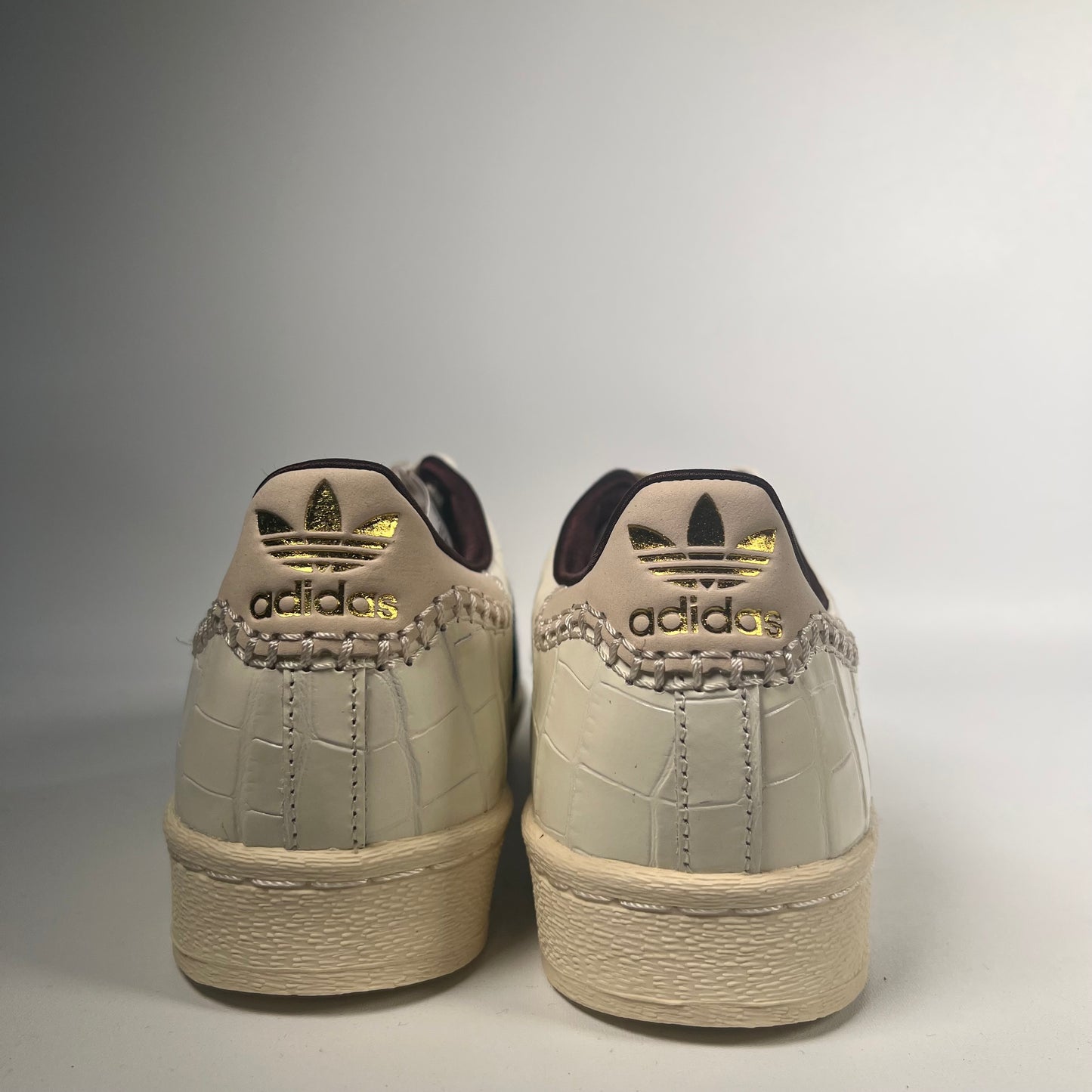Adidas Superstar Wales Bonner White Croc (2024) Size 8.5 NEW s18516