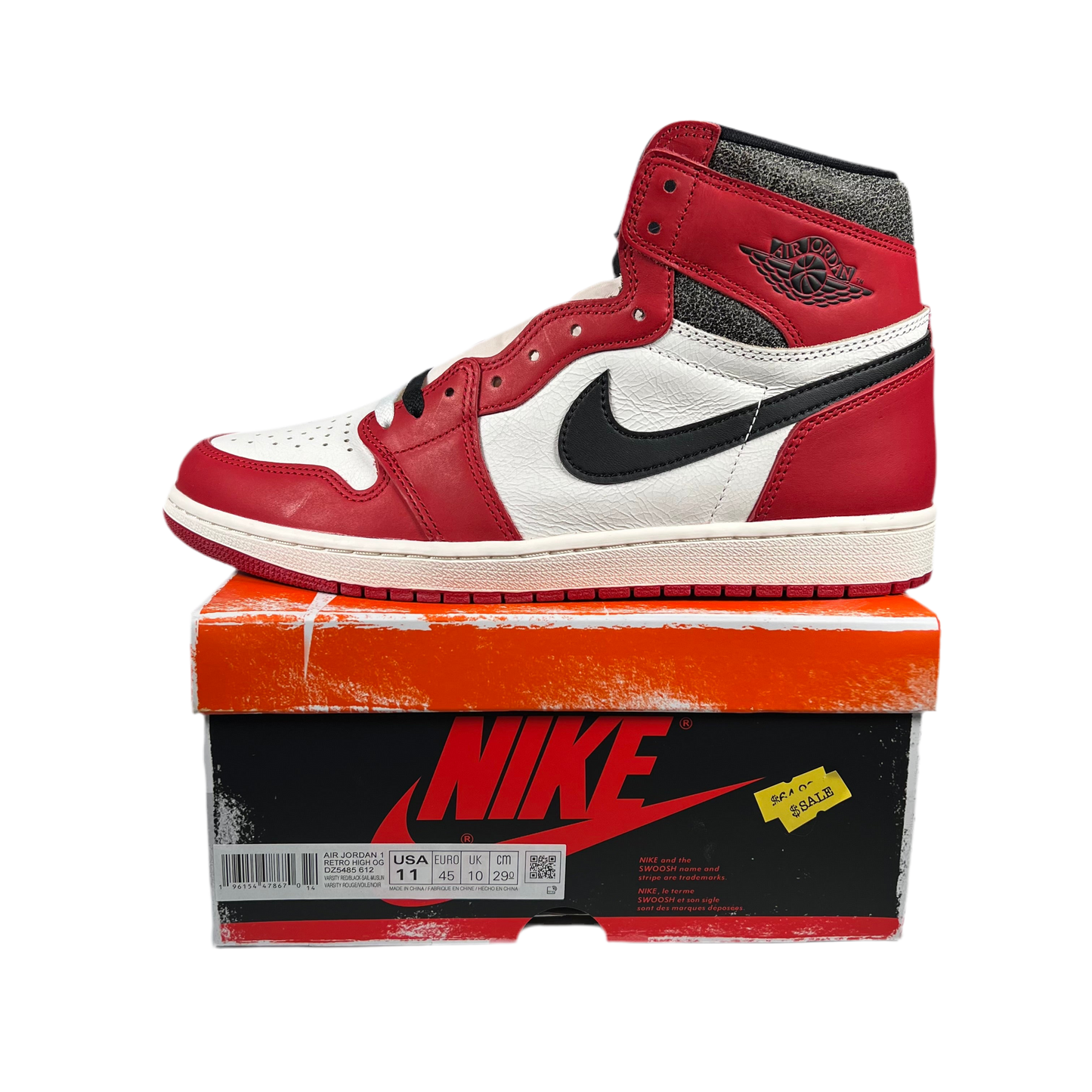Jordan 1 Lost and Found (2022) Size 11 NEW s18052