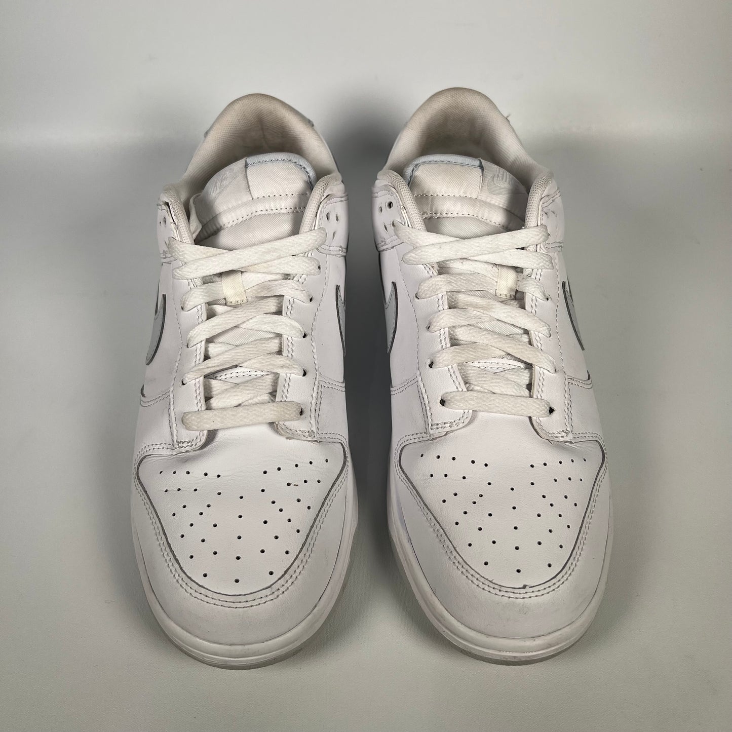 Nike Dunk Low White Pure Platinum (2022) Size 10 USED s17870