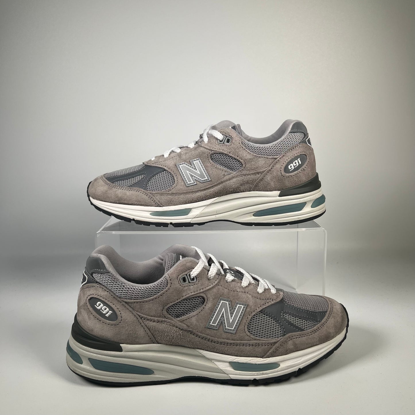 New Balance 991v2 Rock Ridge Grey (2023) Size 7.5 USED s18353