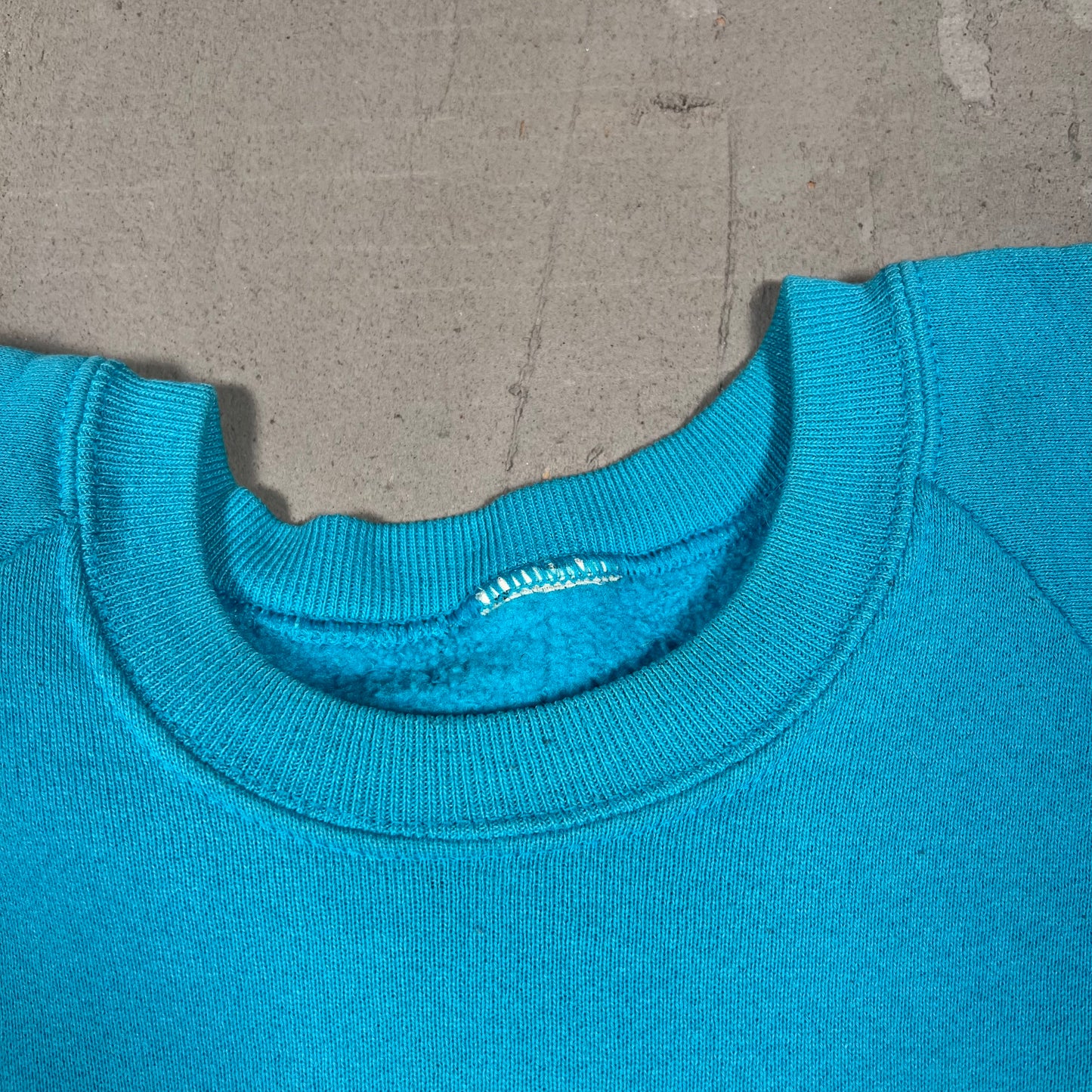 1990s San Jose Sharks Blue Crewneck Size Large USED v19124