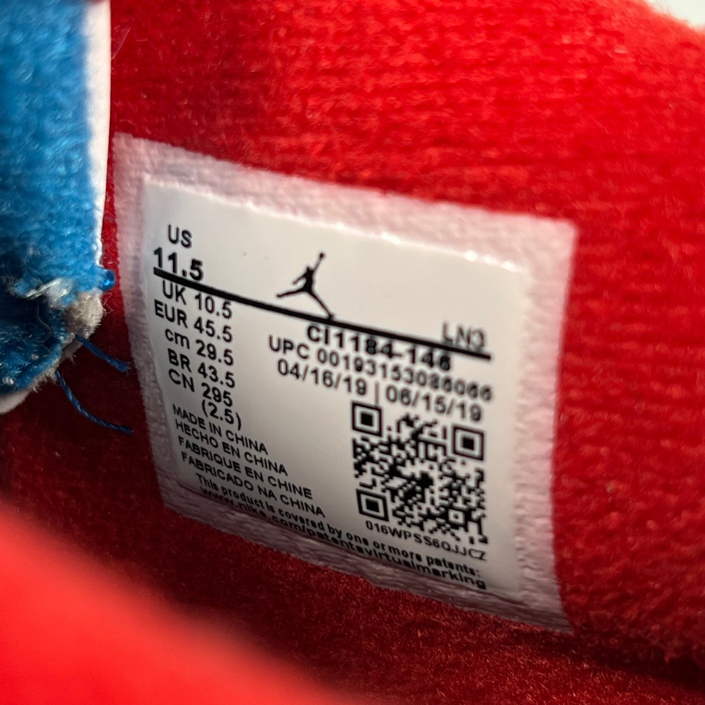 Jordan 4 What The (2019) Size 11.5 USED s17771