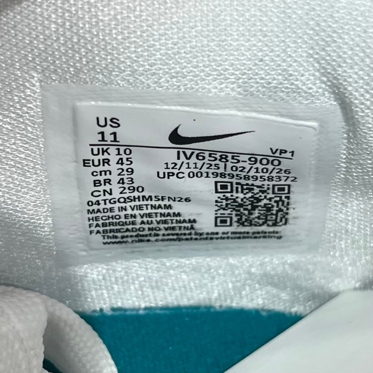 Kobe 4 Draft Day Pack Vancouver Grizzlies (2026) Size 11 NEW s23462