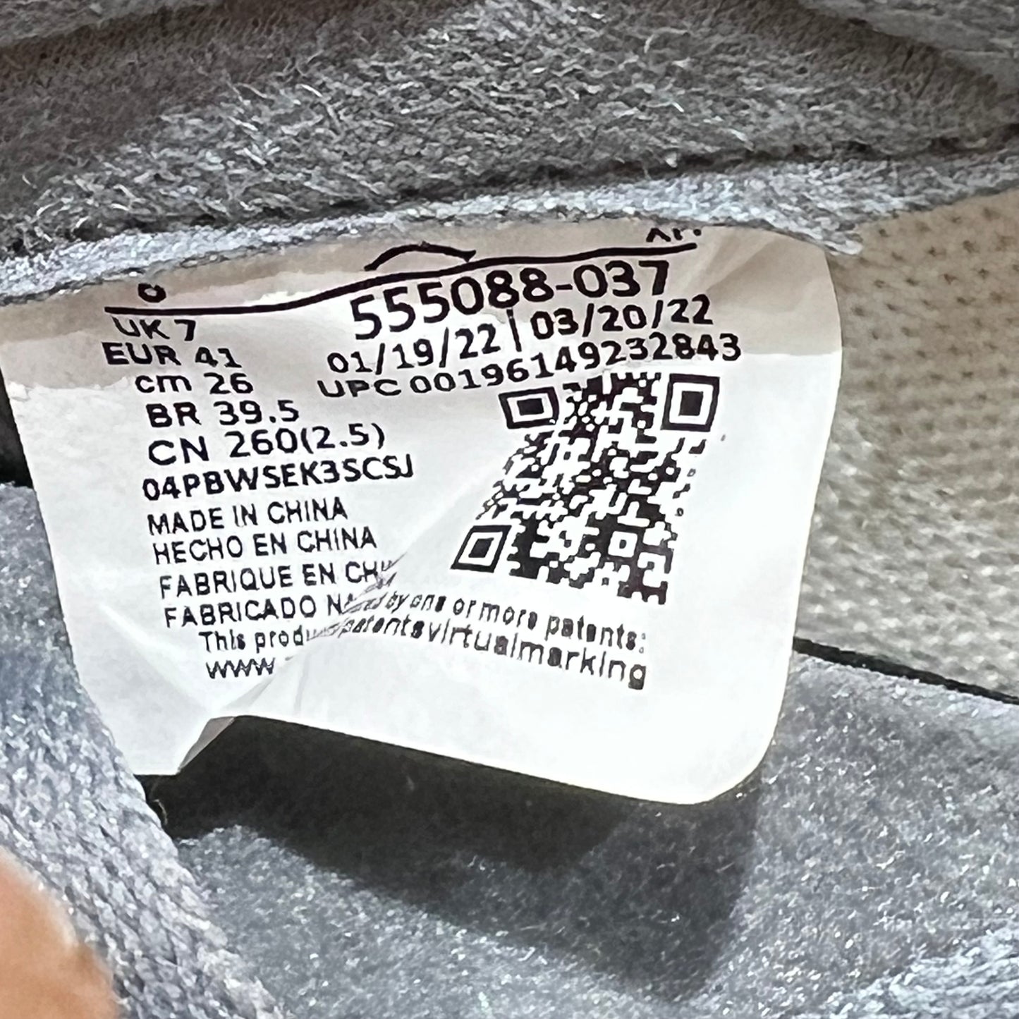Jordan 1 High Stealth (2022) Size 8 NEW s18439