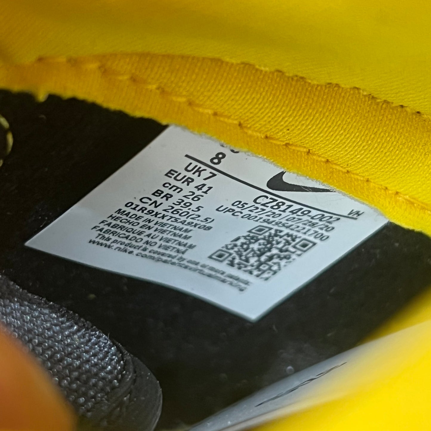 Nike Dunk High Iowa (2020) Size 8 NEW s20439