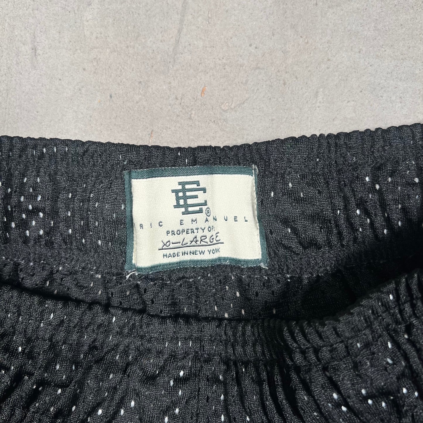Eric Emanuel Post Malone EE Basic/Core Shorts Black Size XL USED x17462