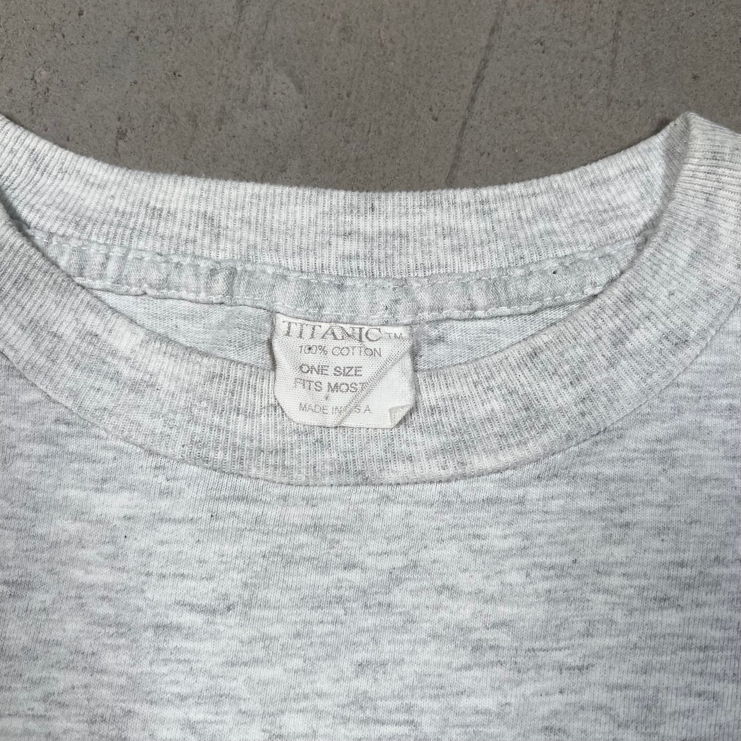 Titanic 1998 Warner Bros Tee Size XL USED v9326
