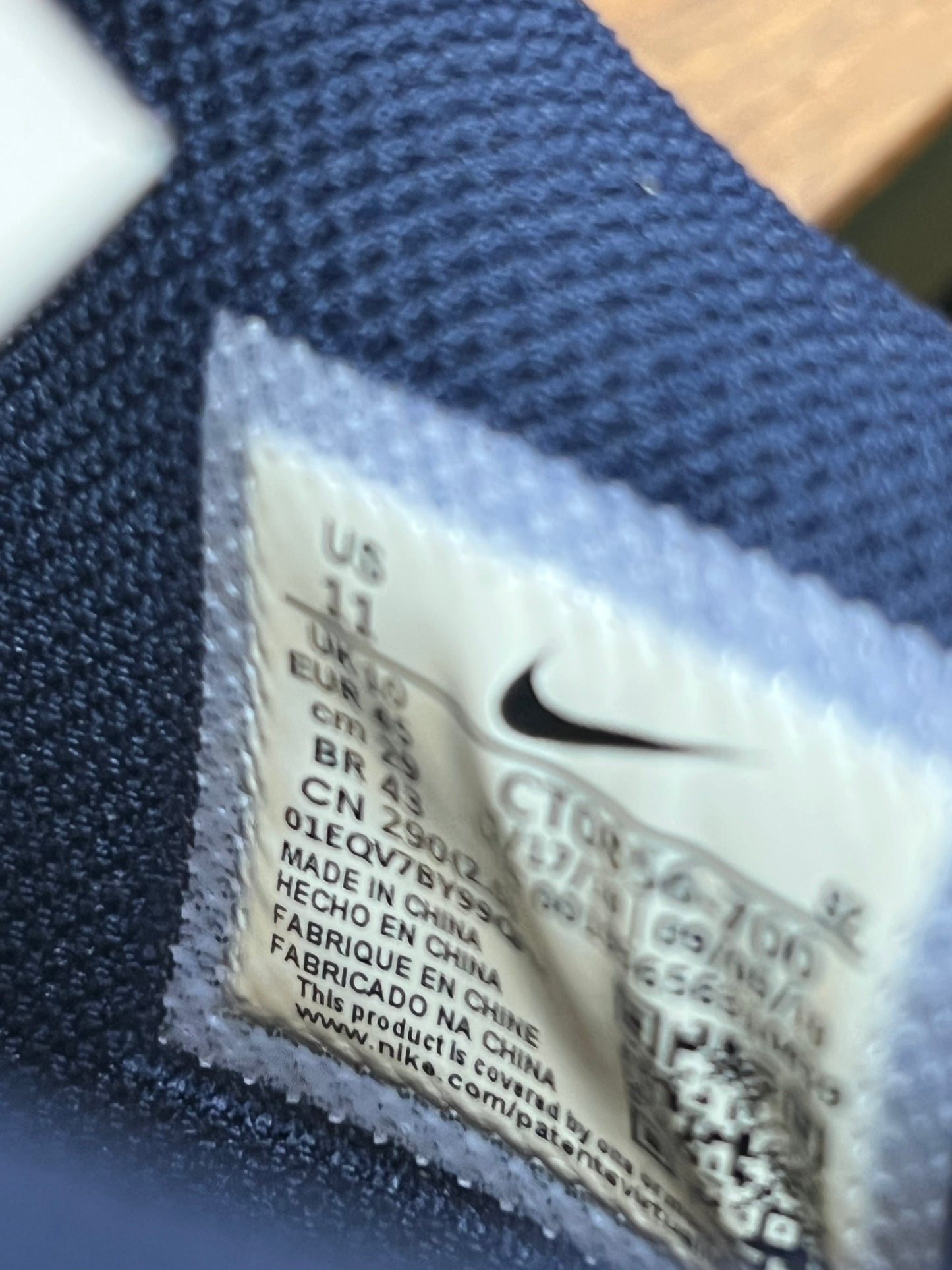 Nike Off White Dunk 2019 University Gold Size 11 USED s13741