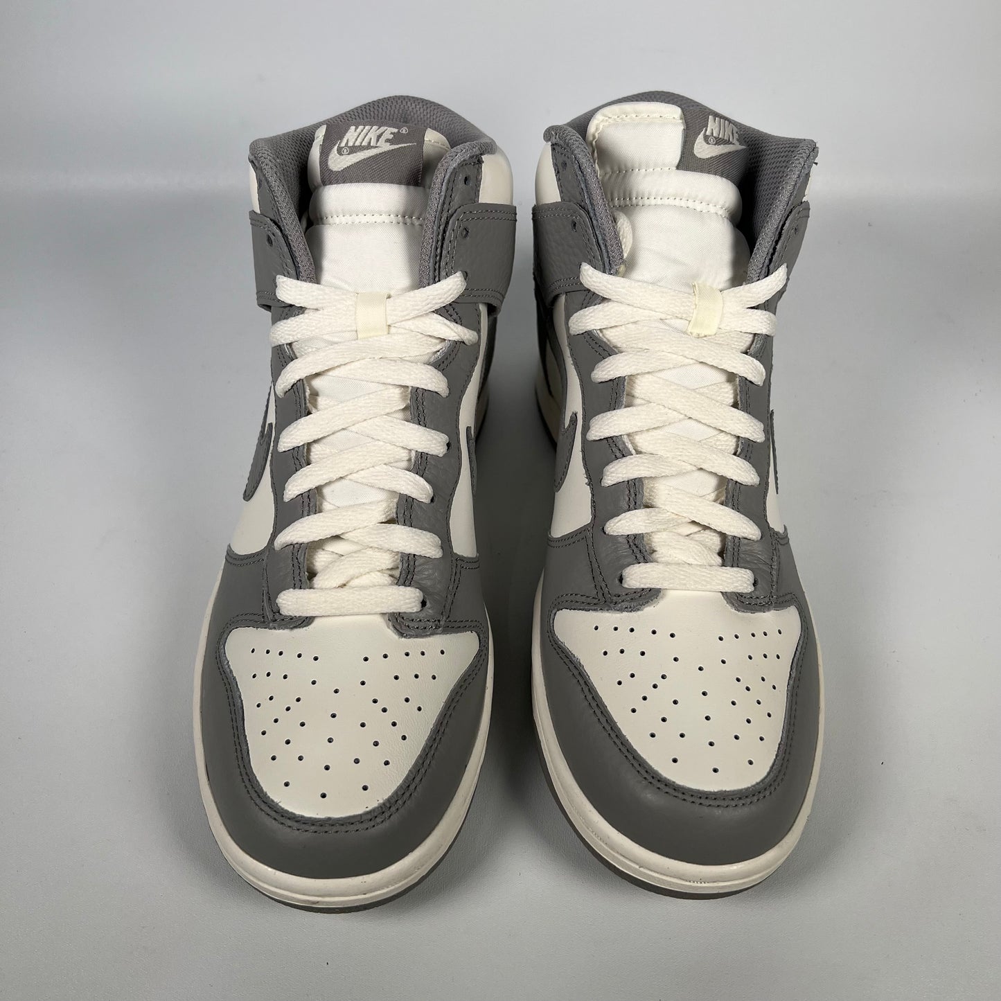 Nike Dunk High (2012) Grey/White 317982123 Size 9 NEW s4299