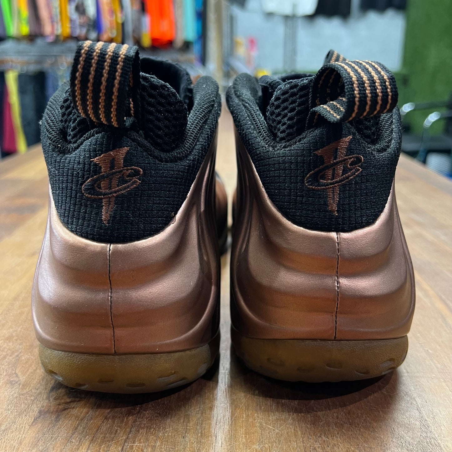 Nike Foamposite One Copper 2009 Size 8 USED S17115