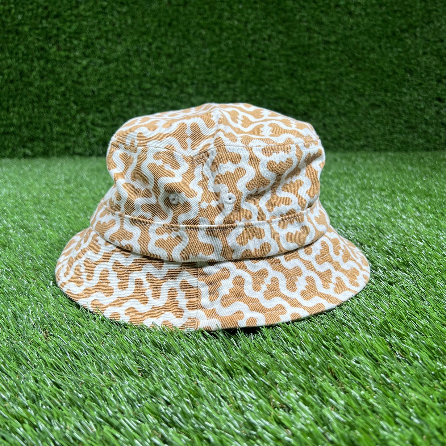 Supreme Tan Monogram Twill Crusher Size Medium/Large (2021) USED x14777