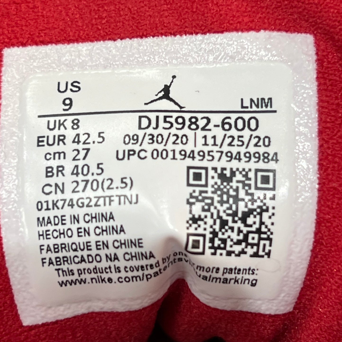 Jordan 13 Gym Red Flint Grey (2021) Size 9 USED s20136