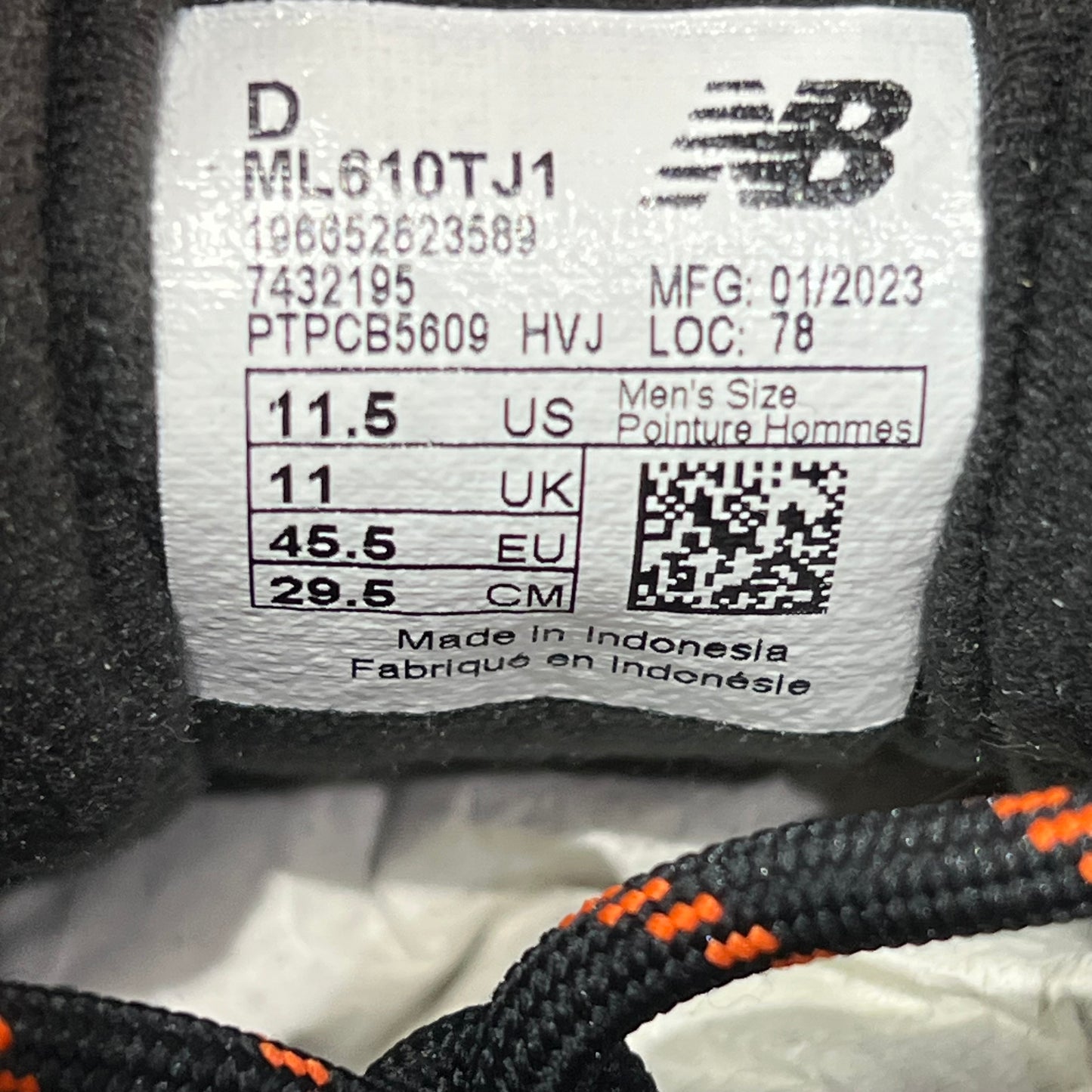 New Balance 610 Joe Freshgoods Beneath the Surface (2023) Size 11.5 USED s21655