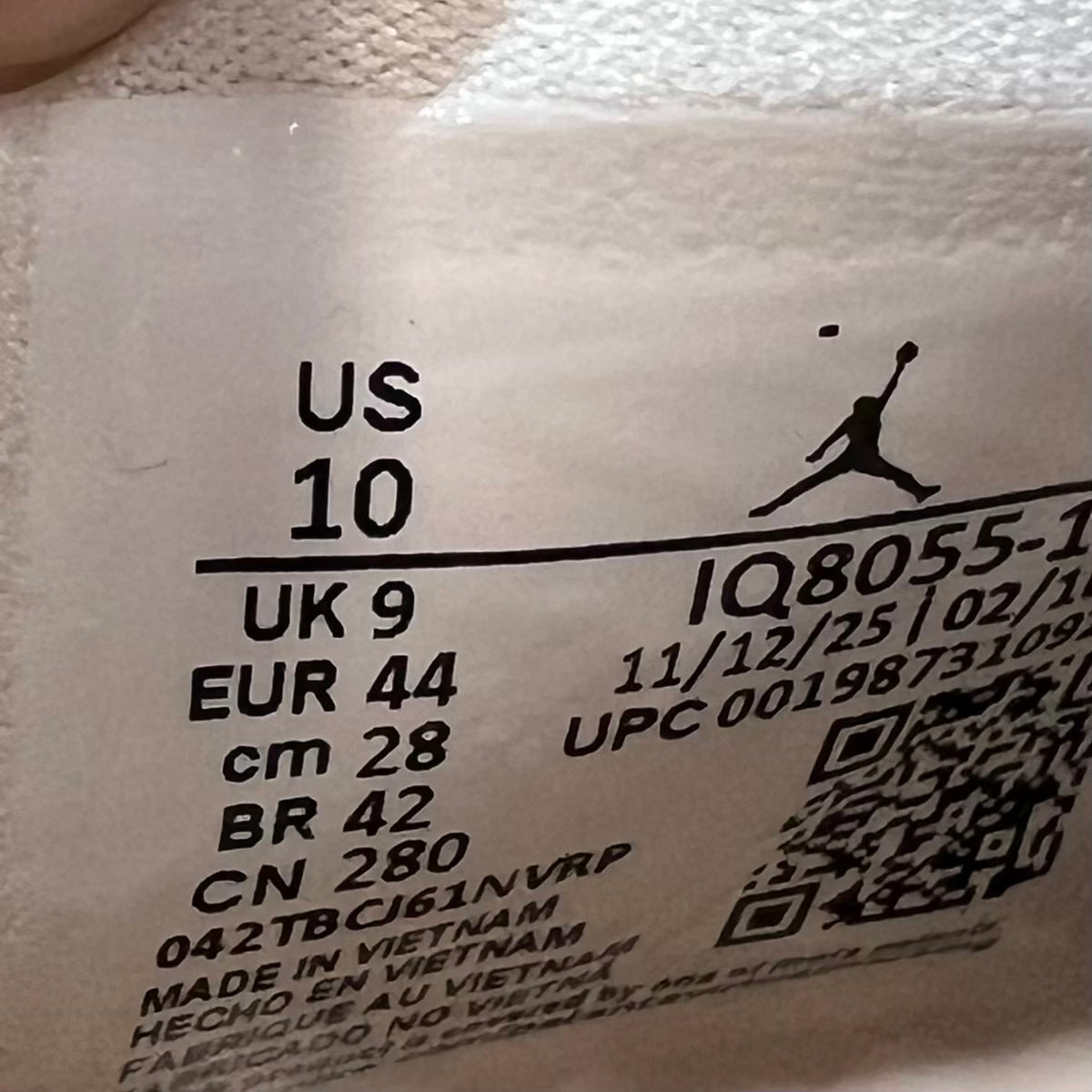 Jordan 4 Nigel Sylvester Brick After Brick (2026) Size 10 NEW s23589