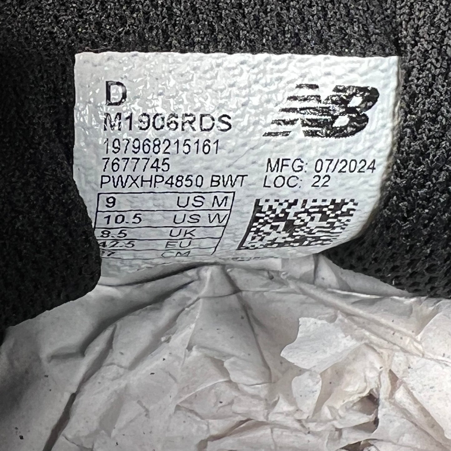 New Balance 1960R DTLR Starry Nights (2024) Size 9 USED s22088