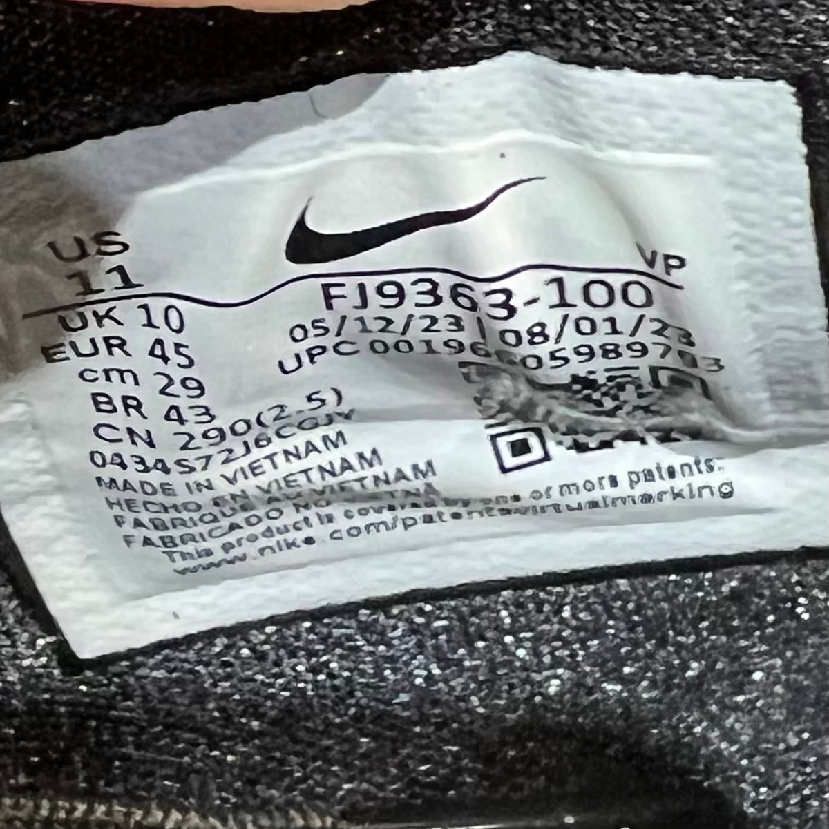 Nike Kobe 4 Mambacita Gigi (2023) Size 11 USED s23247