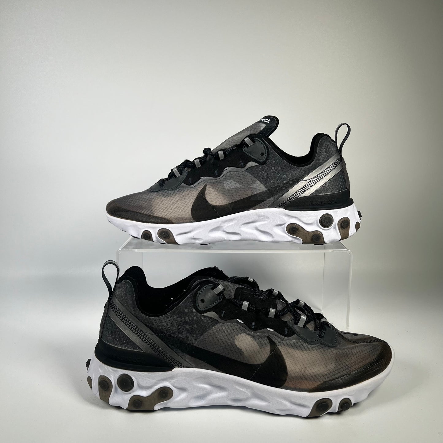 Nike React Element 87 Anthracite Black Size 9.5 NEW s17966