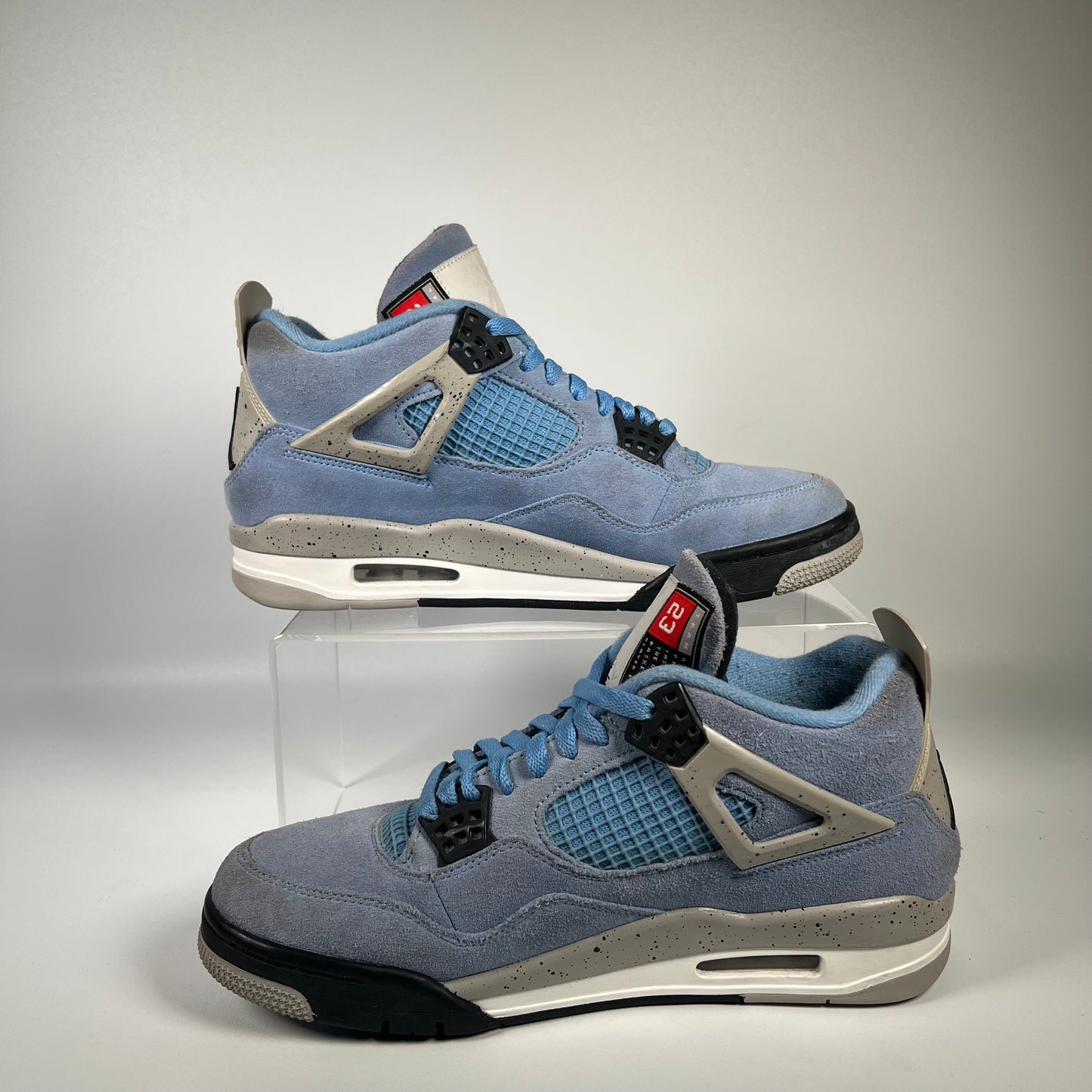 Jordan 4 University Blue (2021) Size 9 USED s17883